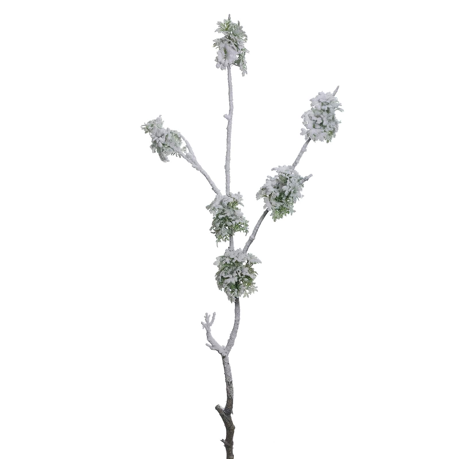34" Snowed Moss Stem