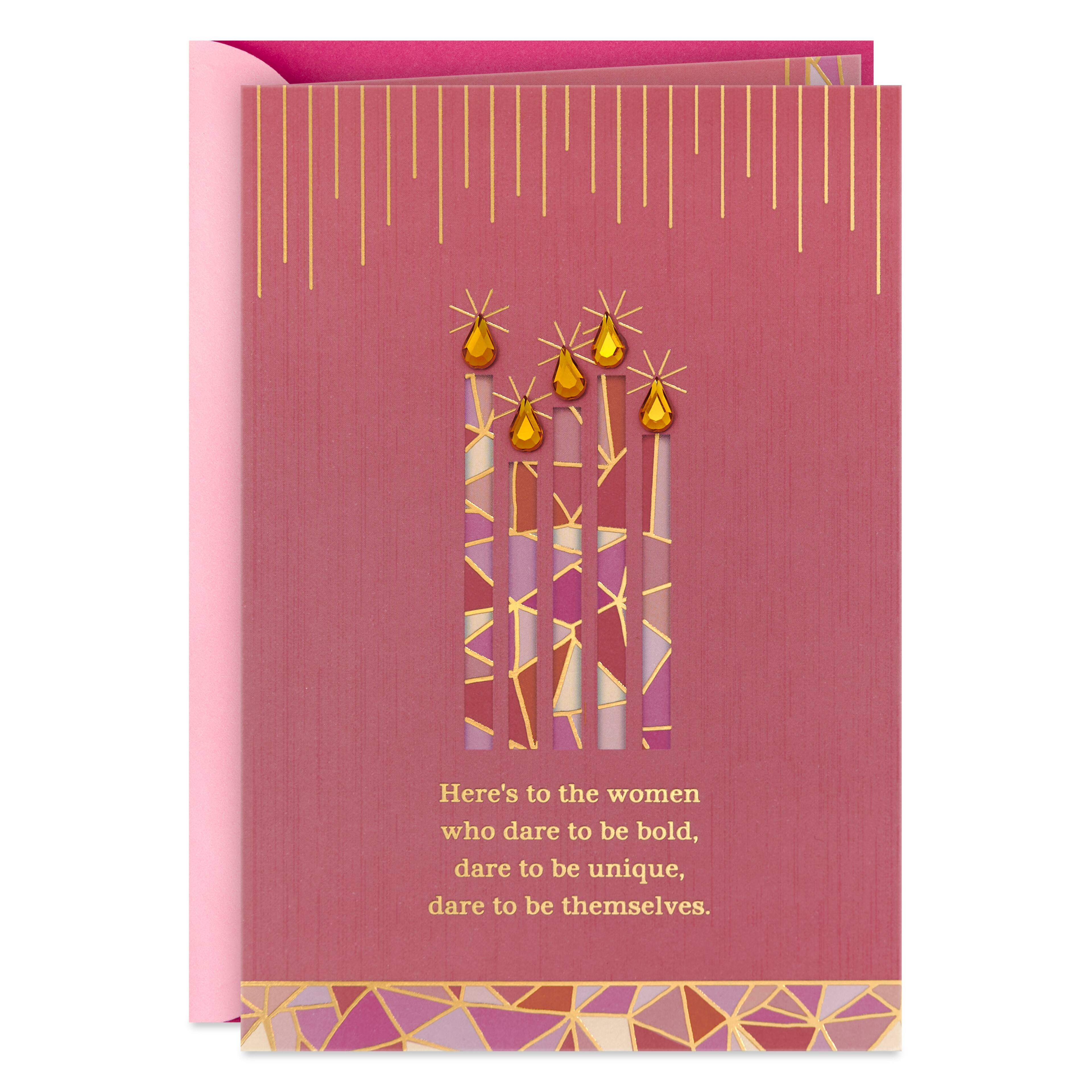 Hallmark Here’s to the Women Who Dare Birthday Card for Her