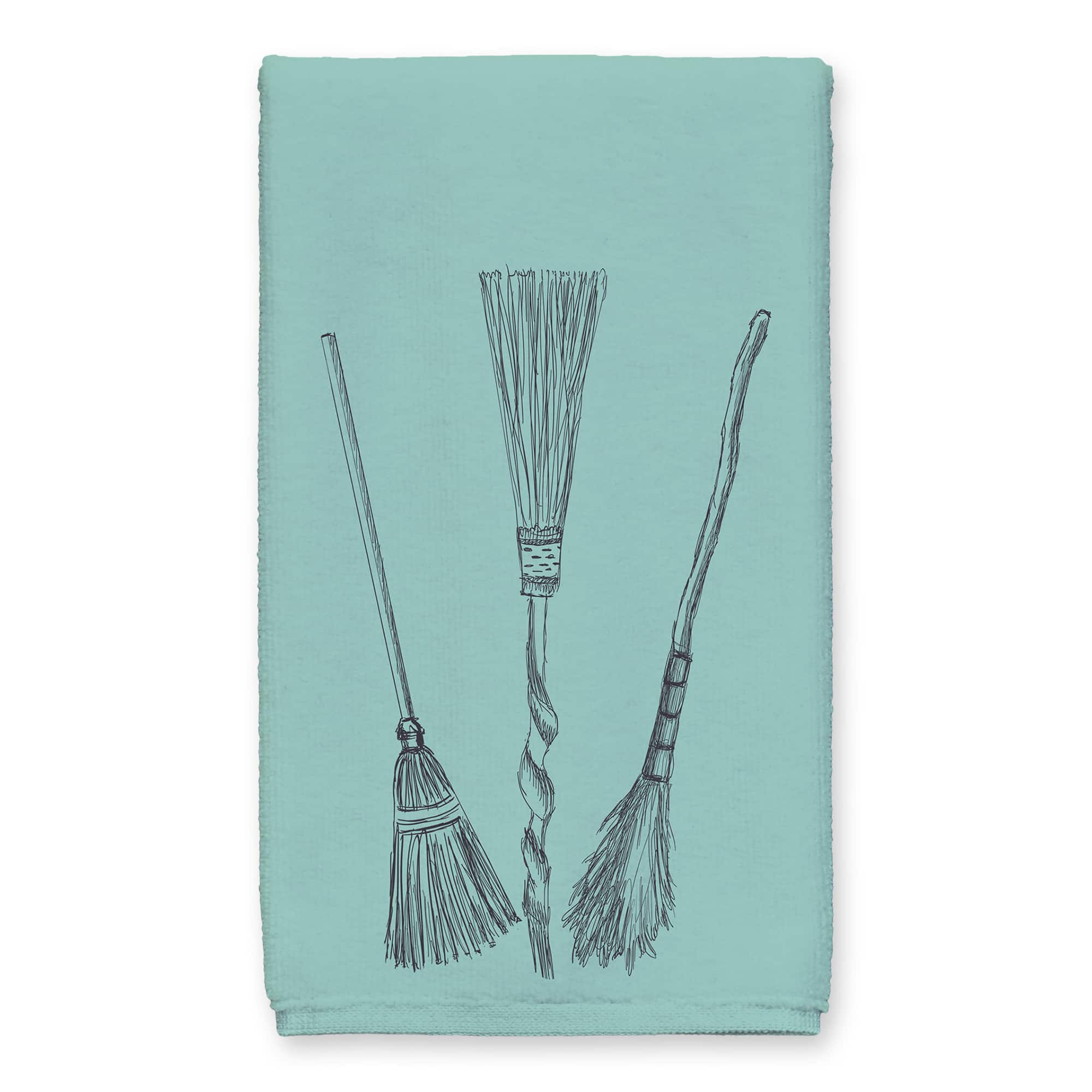Witch in a Shoe Tea Towel Set