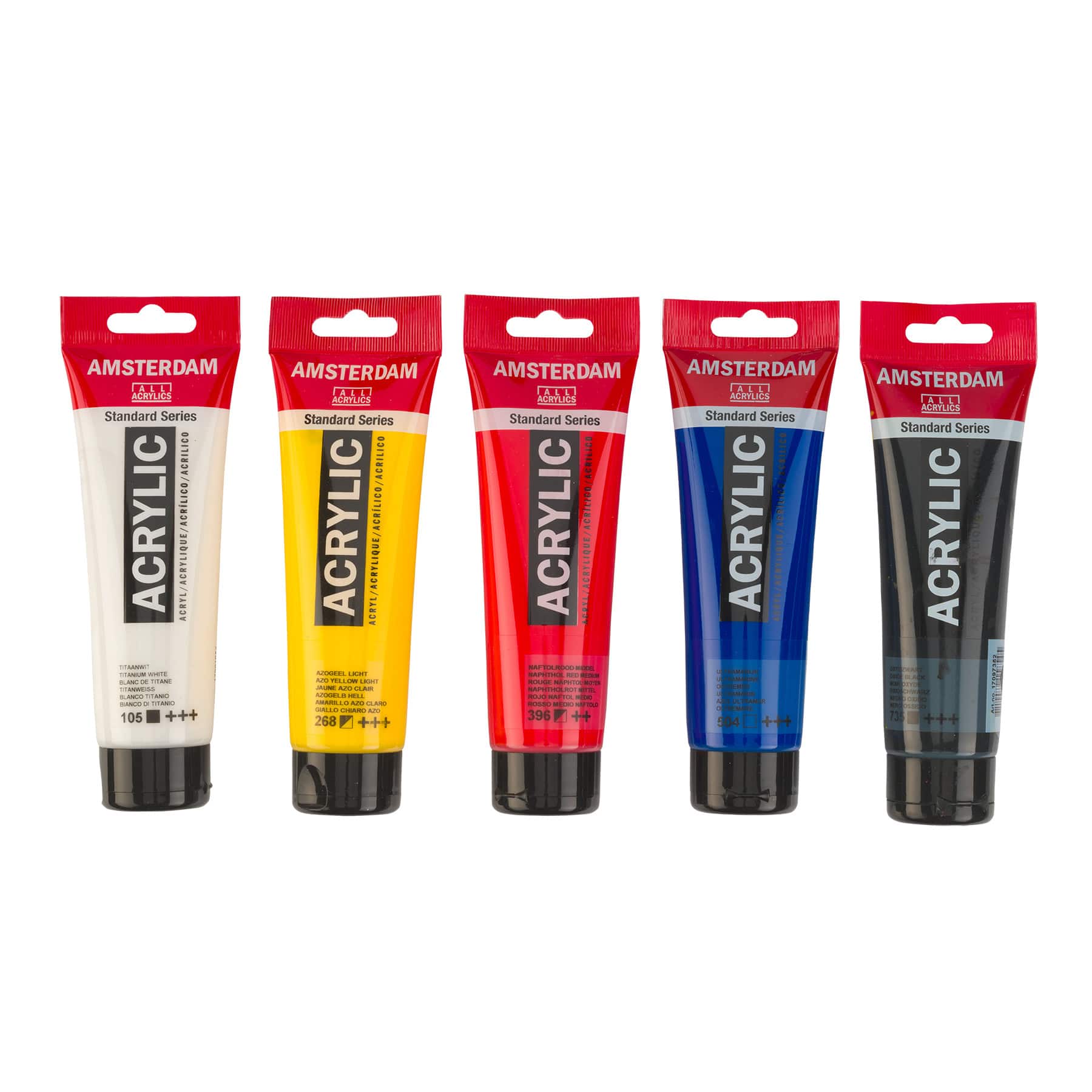 Amsterdam 5 Colors Standard Acrylic Mixing Set