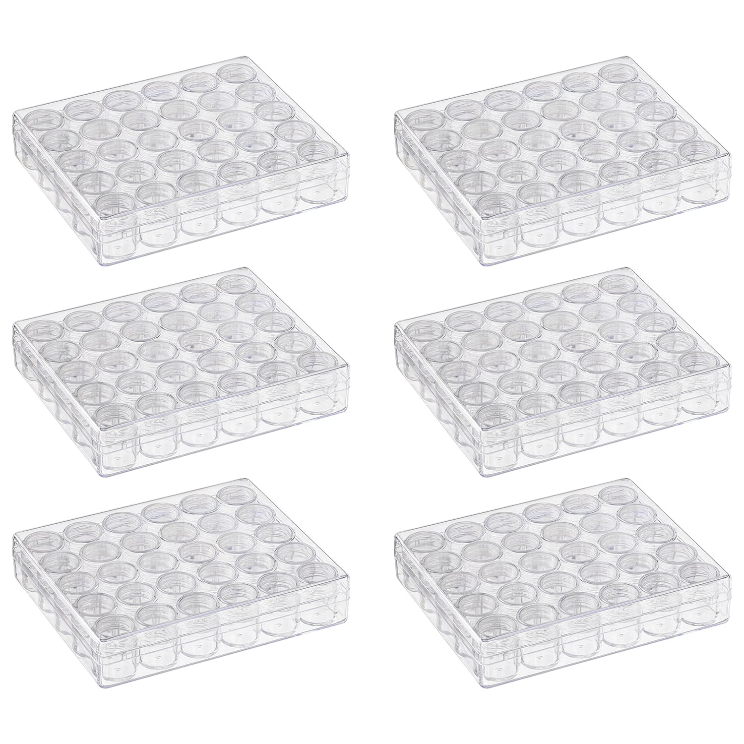 6 Pack: 30 Container Bead Organizer by Bead Landing™