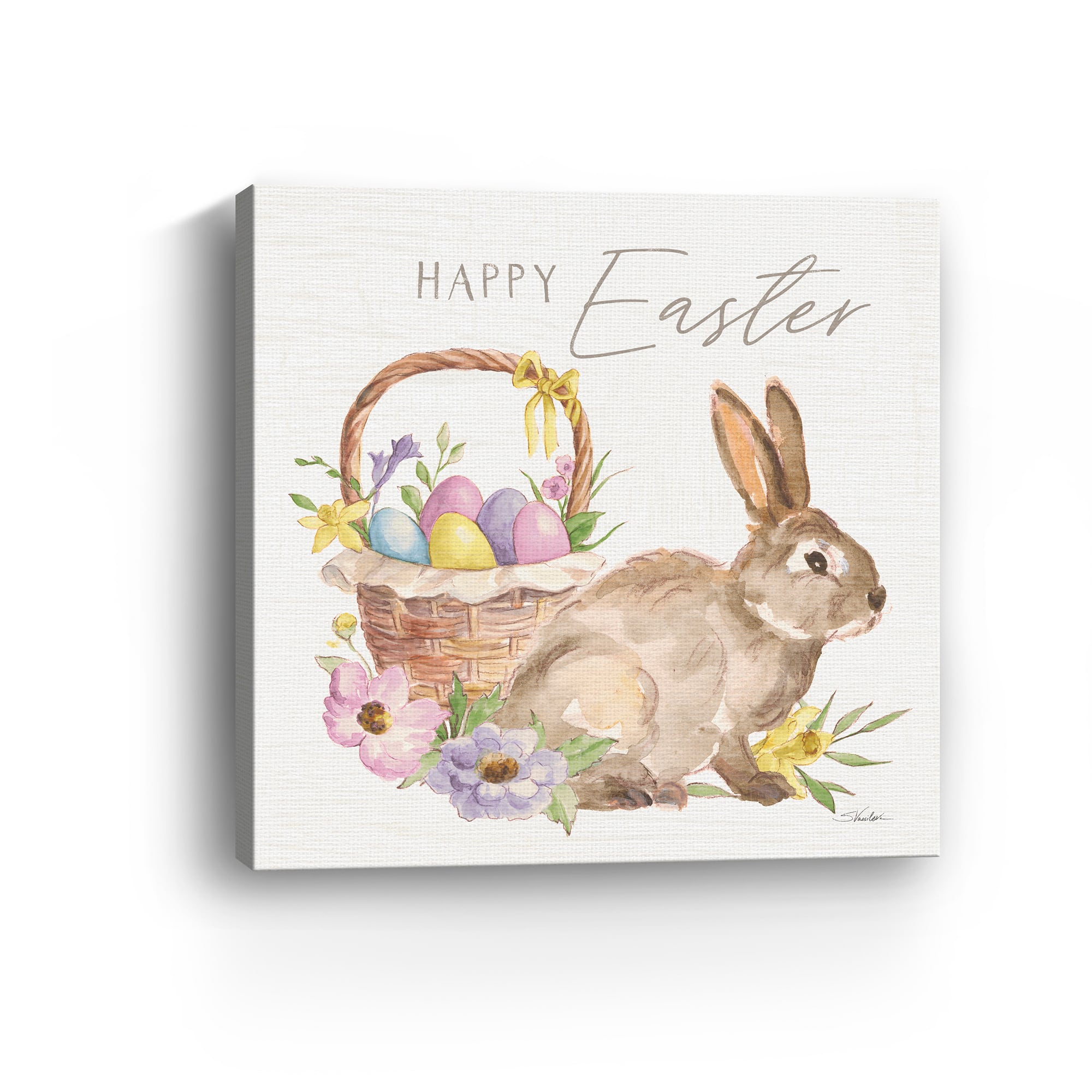 Lumaprints Happy Easter VII Bright Canvas Giclée Art
