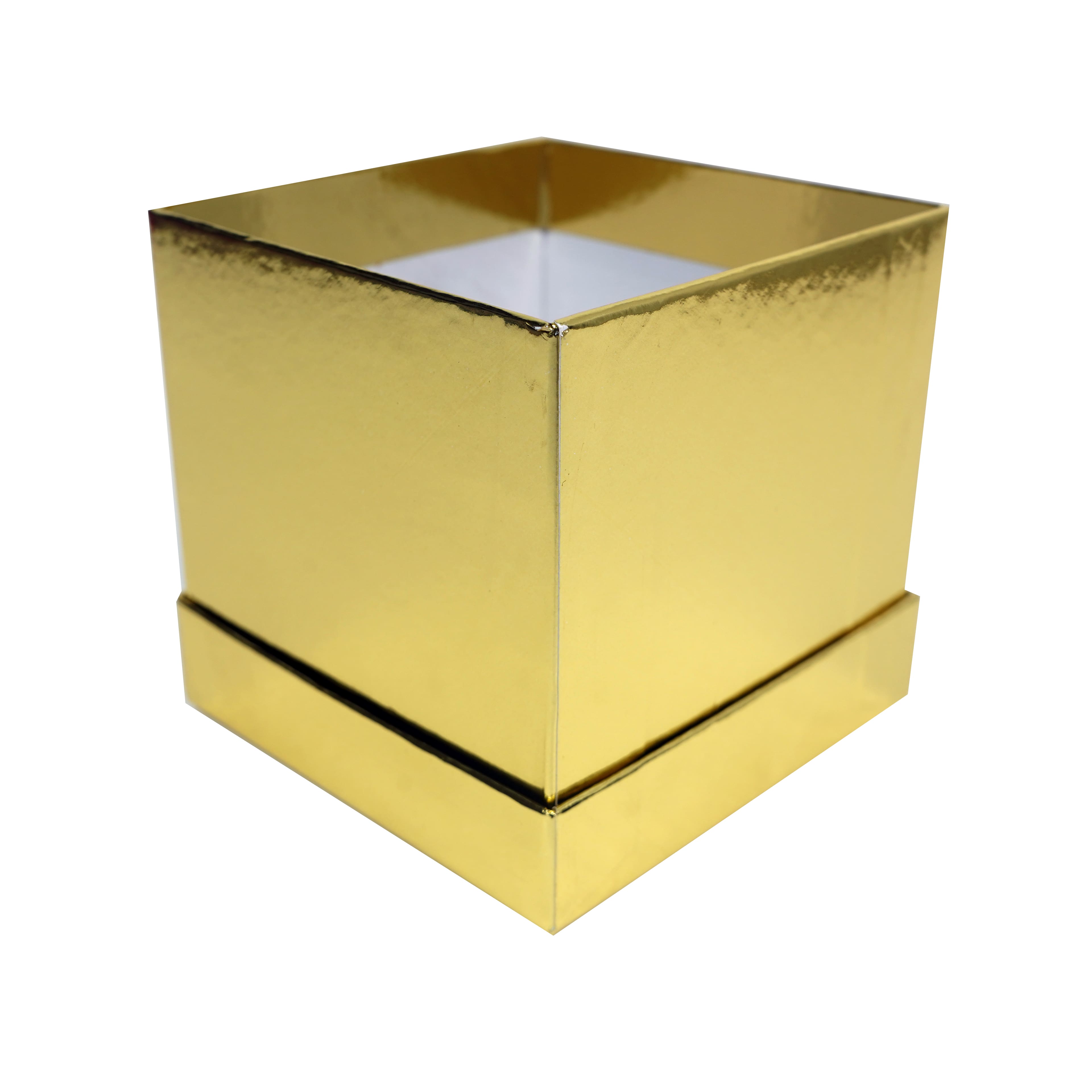 4.5" Metallic Cube Gift Box by Celebrate It™