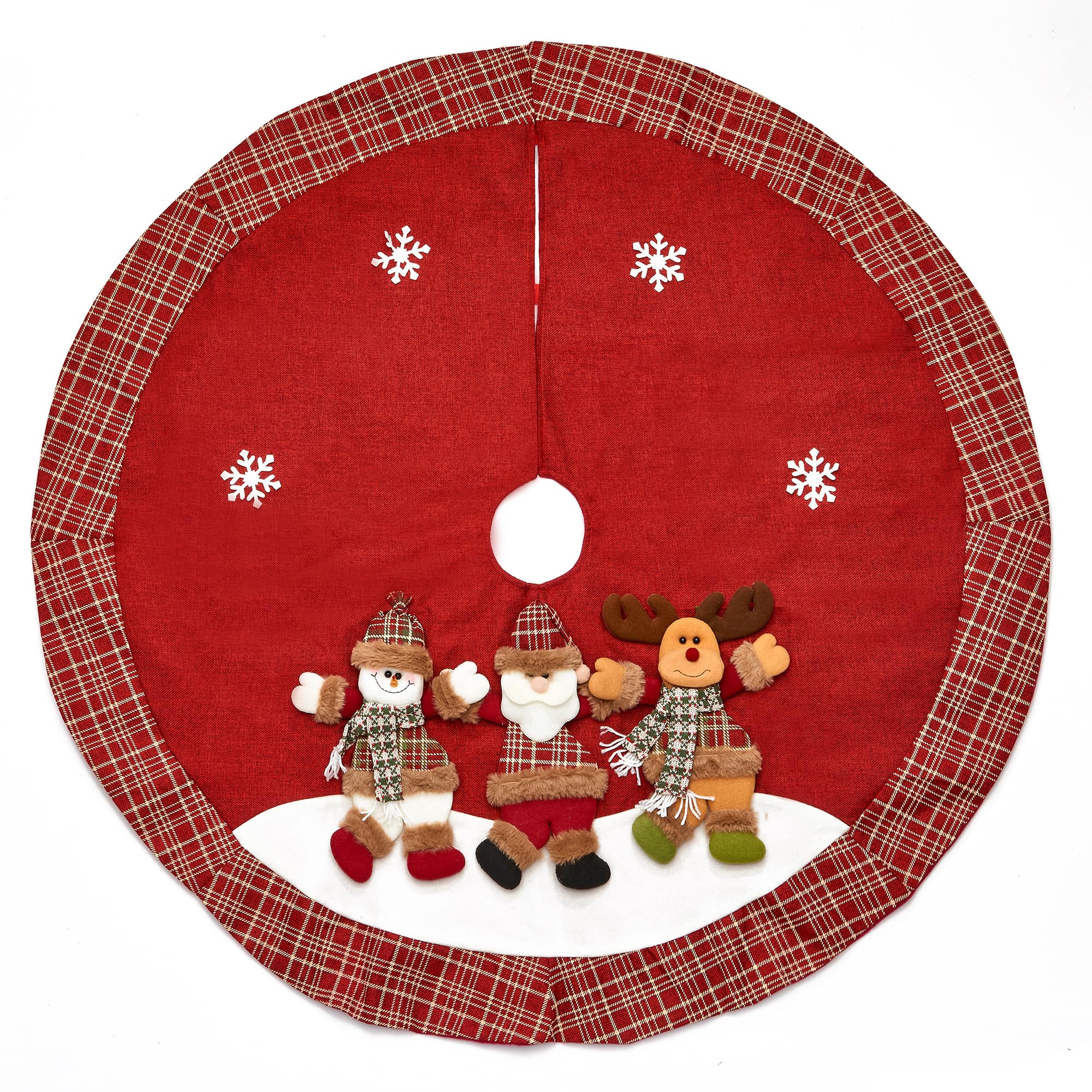 48" Christmas Embroidered Tree Skirt