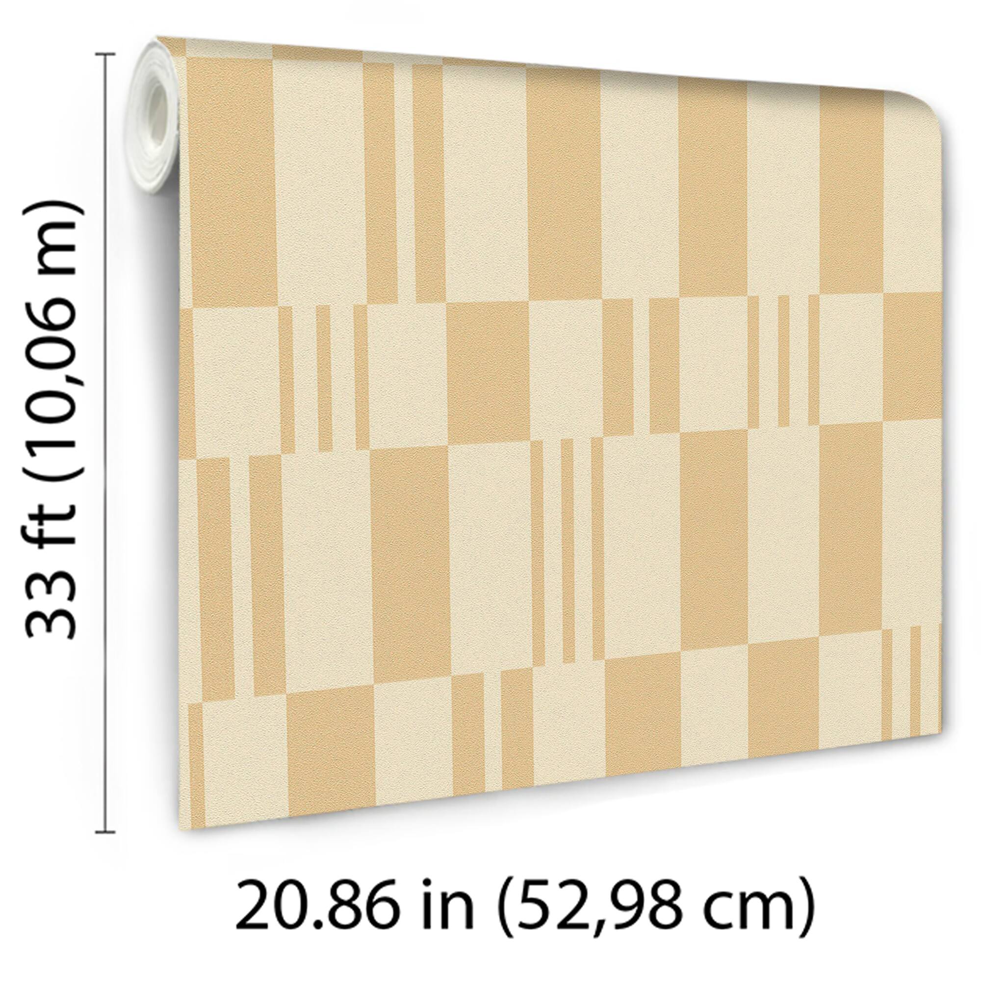 Designs Direct Sun Geo Stripe Wallpaper