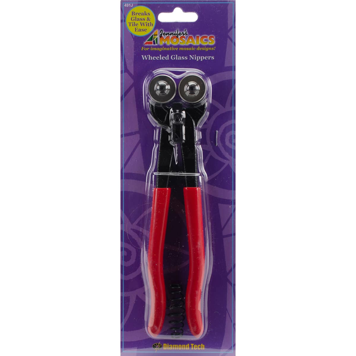 Diamond Tech Wheeled Glass Nippers