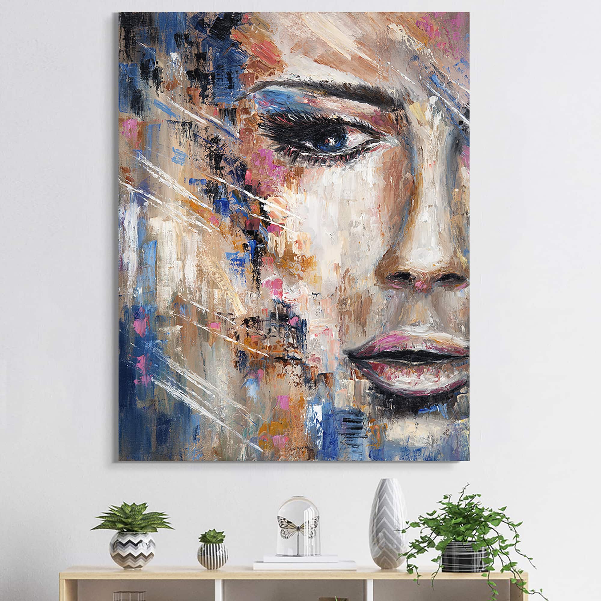 Designart - Portrait Of A Young Woman IV