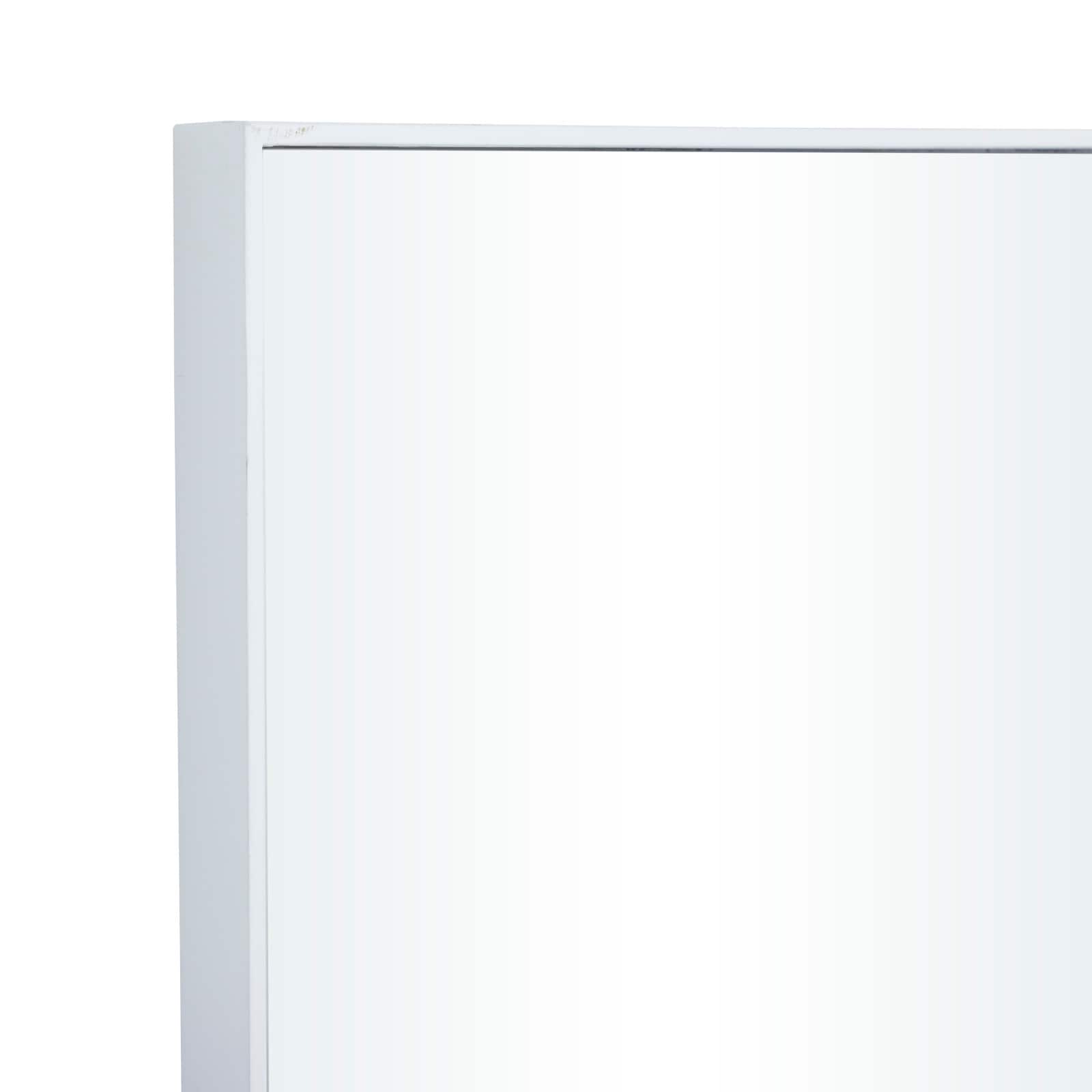 White Contemporary Wall Mirror