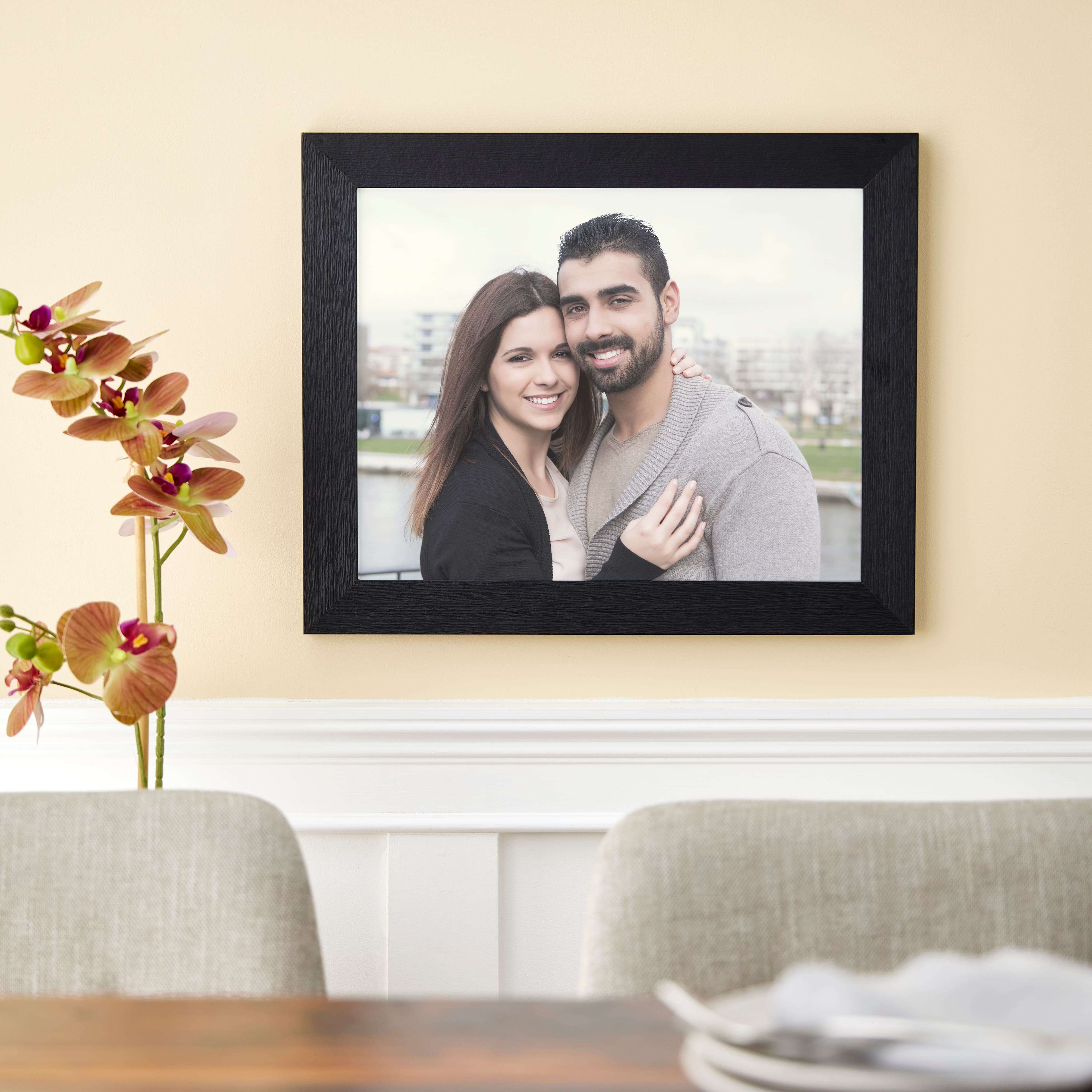 Home Distressed Black Frame by Studio Décor®