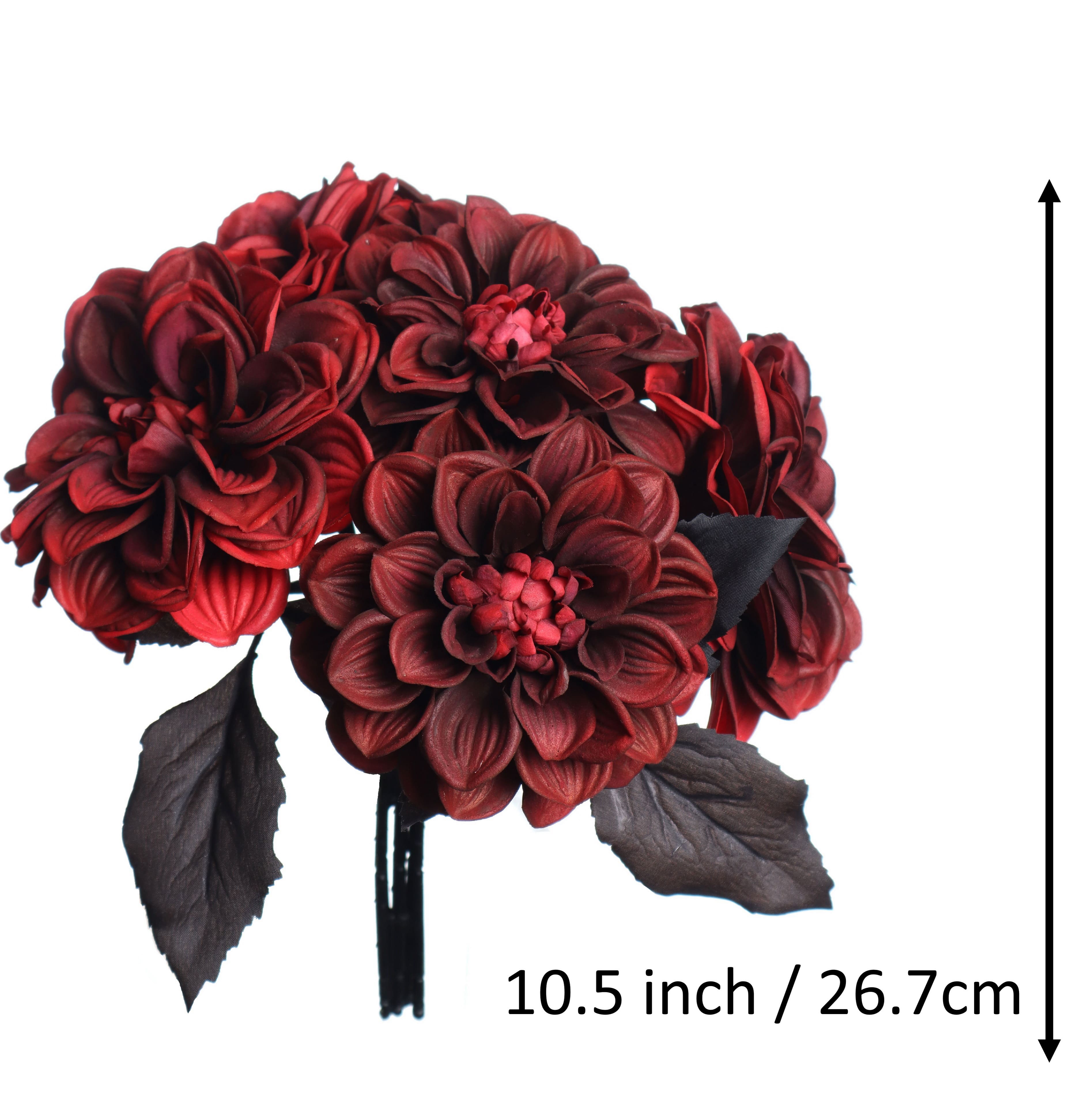 10.5" Dahlia Real Touch Bush by Ashland
