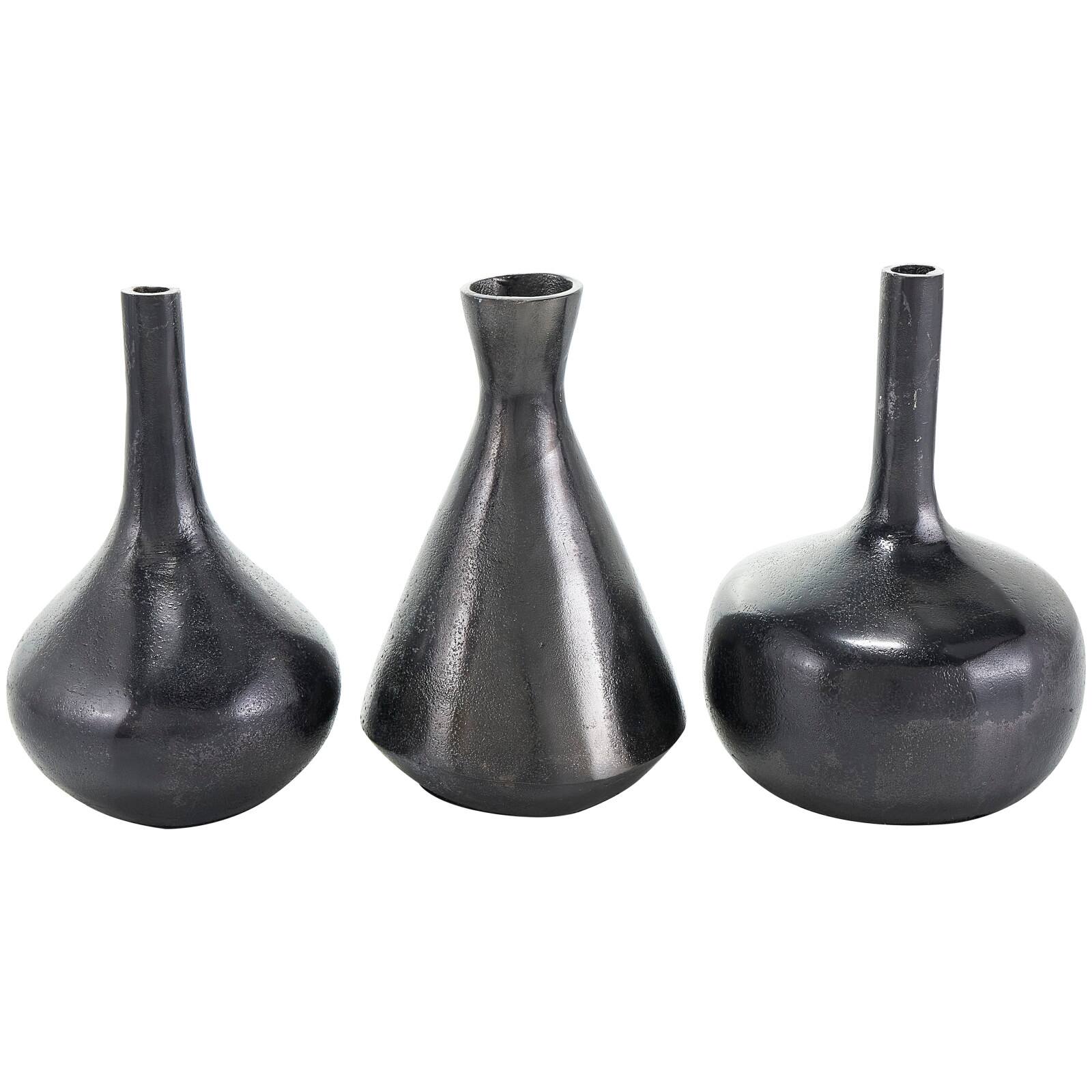 CosmoLiving by Cosmopolitan Contemporary Aluminum Vase Set
