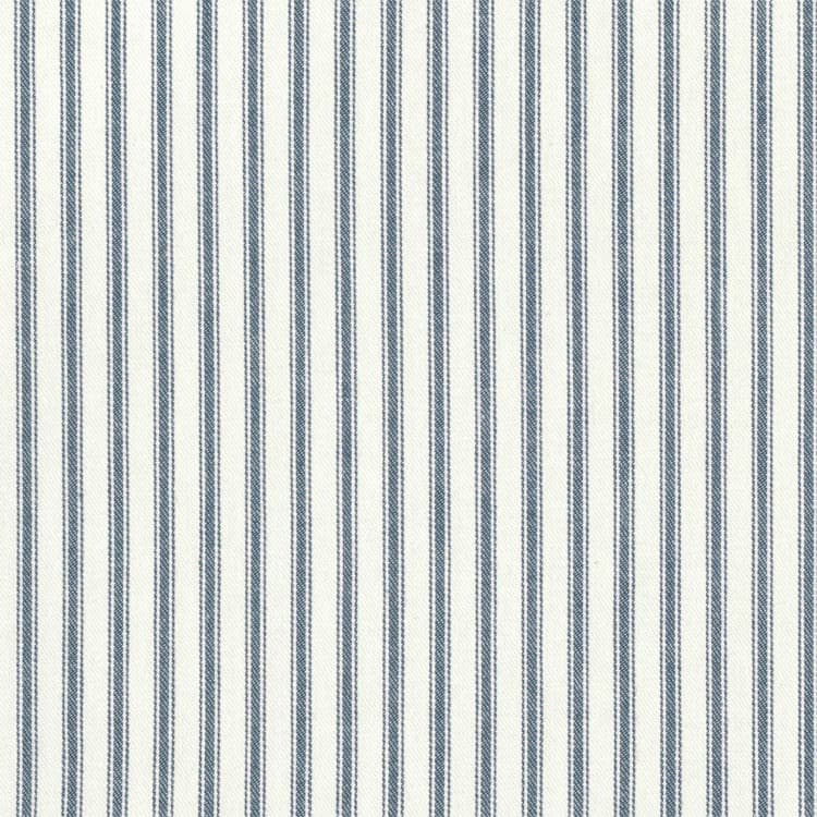Denim Blue Woven Ticking