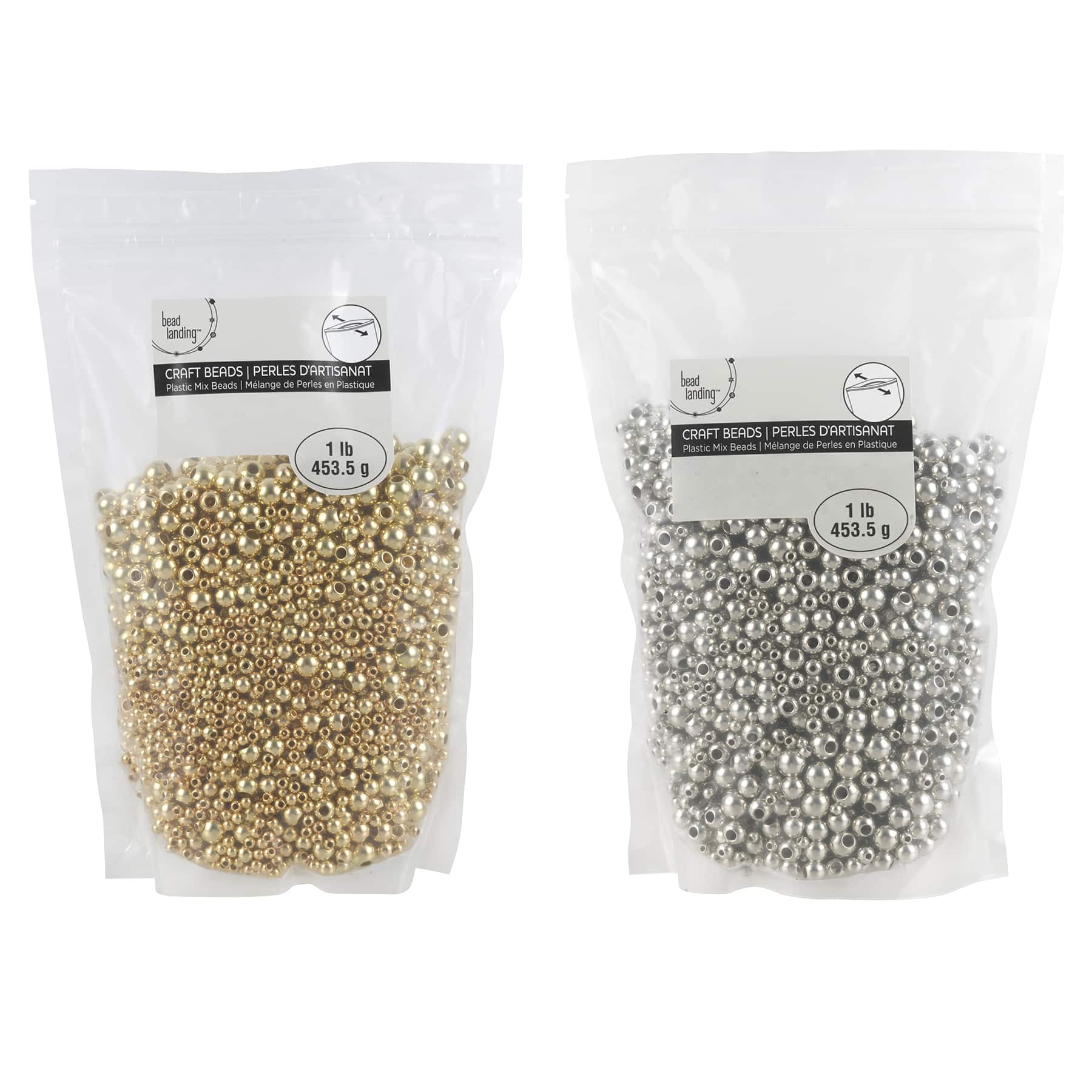 Assorted CCB Round Beads by Bead Landing