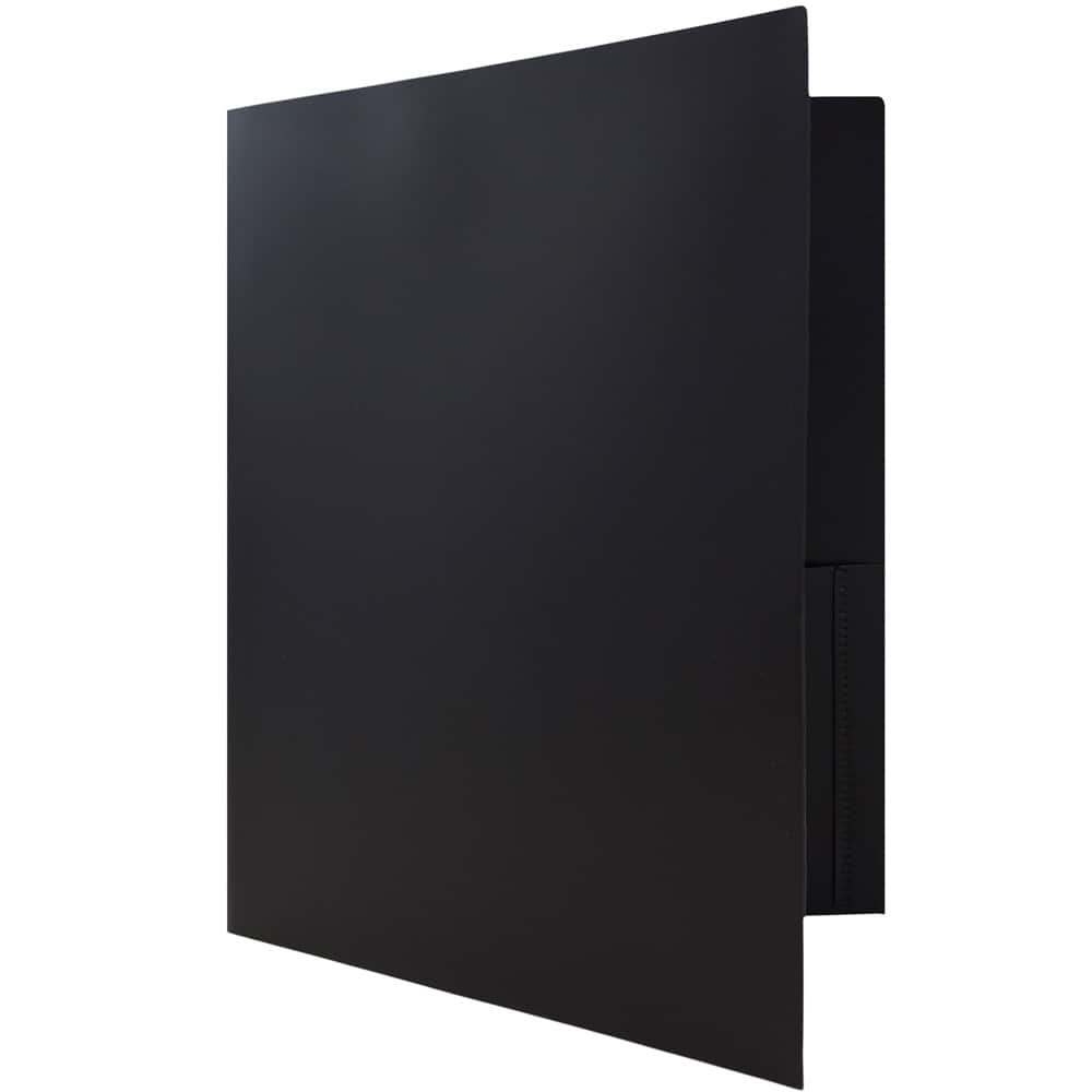 JAM Paper 9.5" x 11" Plastic 2 Pocket School POP Folders with Clasps