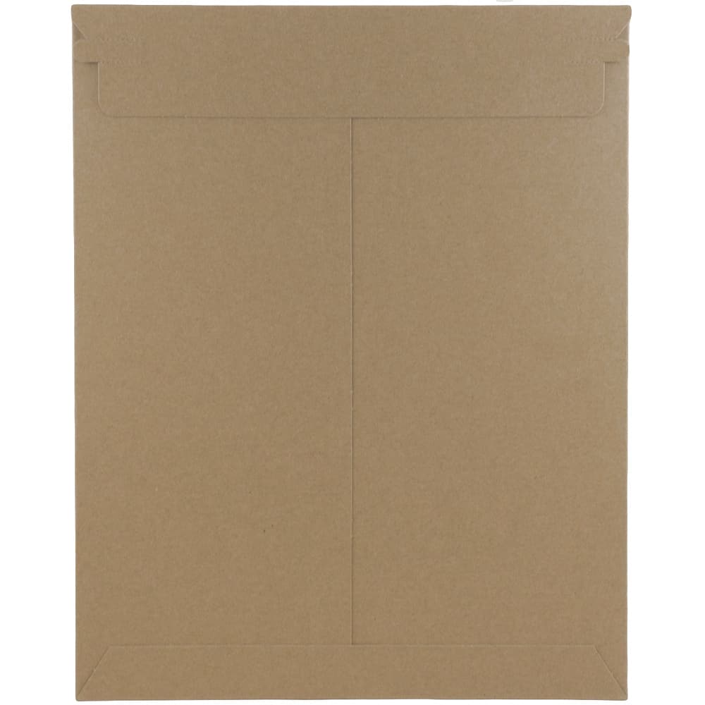 JAM Paper 9.75" x 12.25" Brown Kraft Flat Photo Mailer Peel & Seal Closure Envelopes, 6ct.
