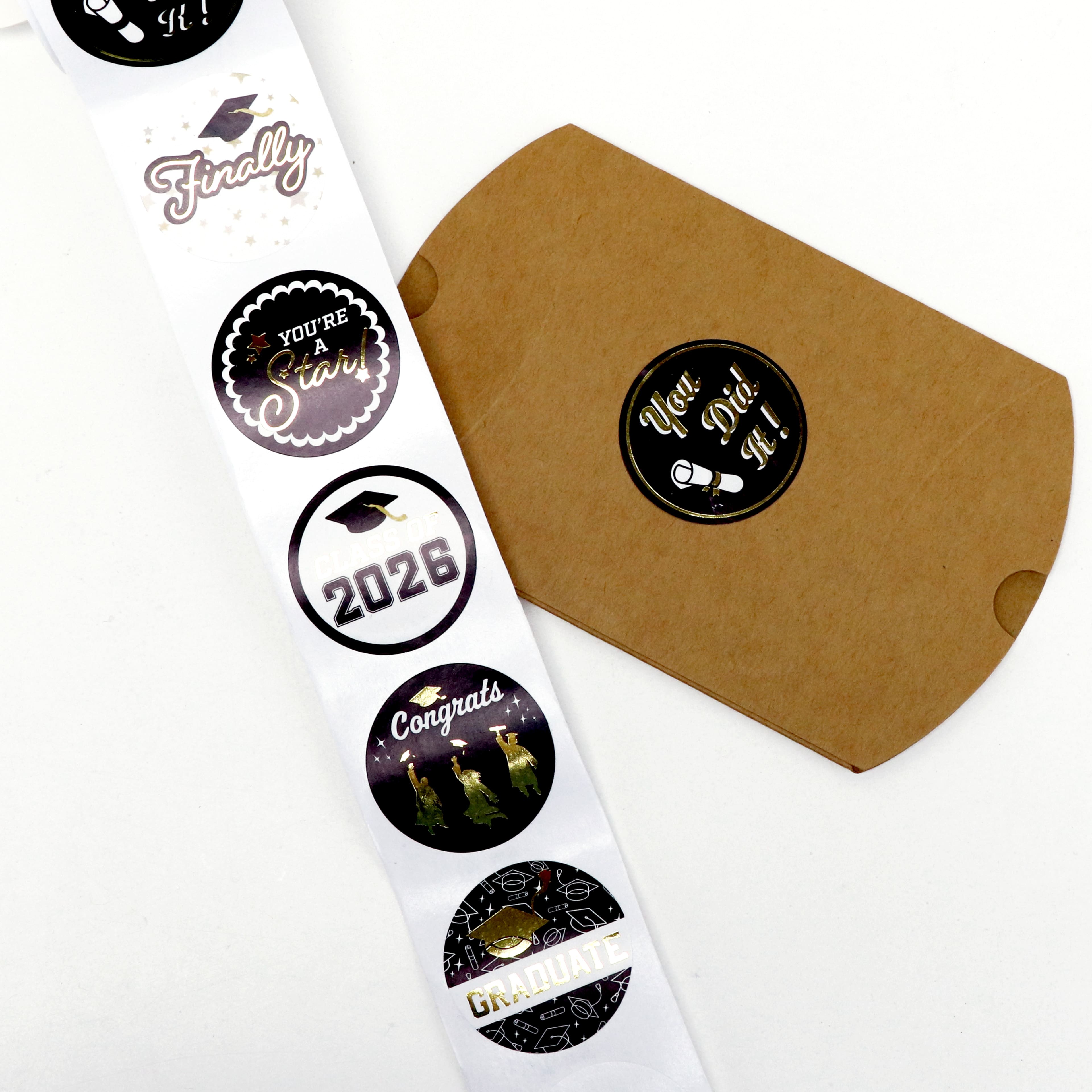 1.25" Circle Graduation Sticker Roll by Recollections™