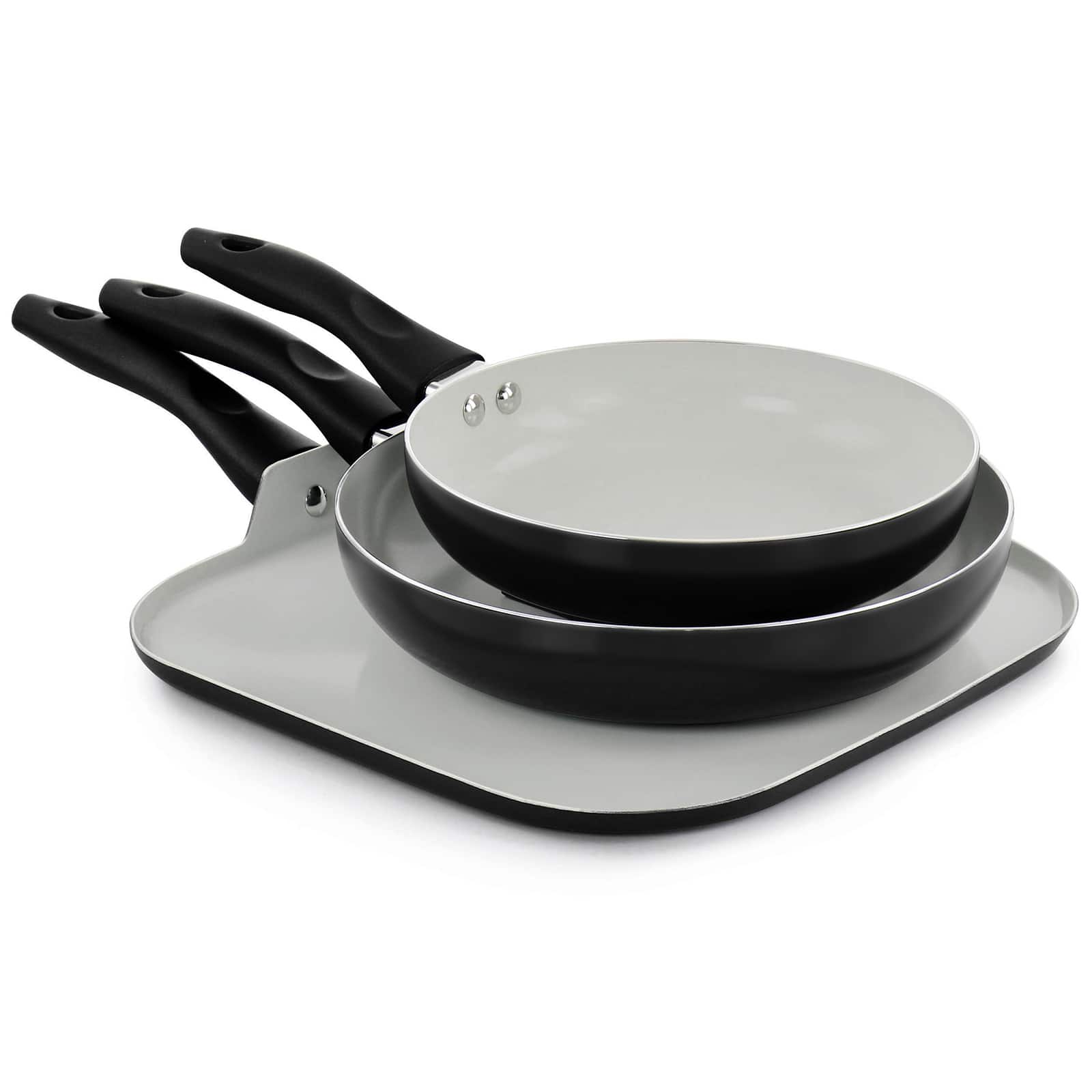 Gibson Home® 11-Piece Gazebo Ceramic Nonstick Aluminum Cookware Set
