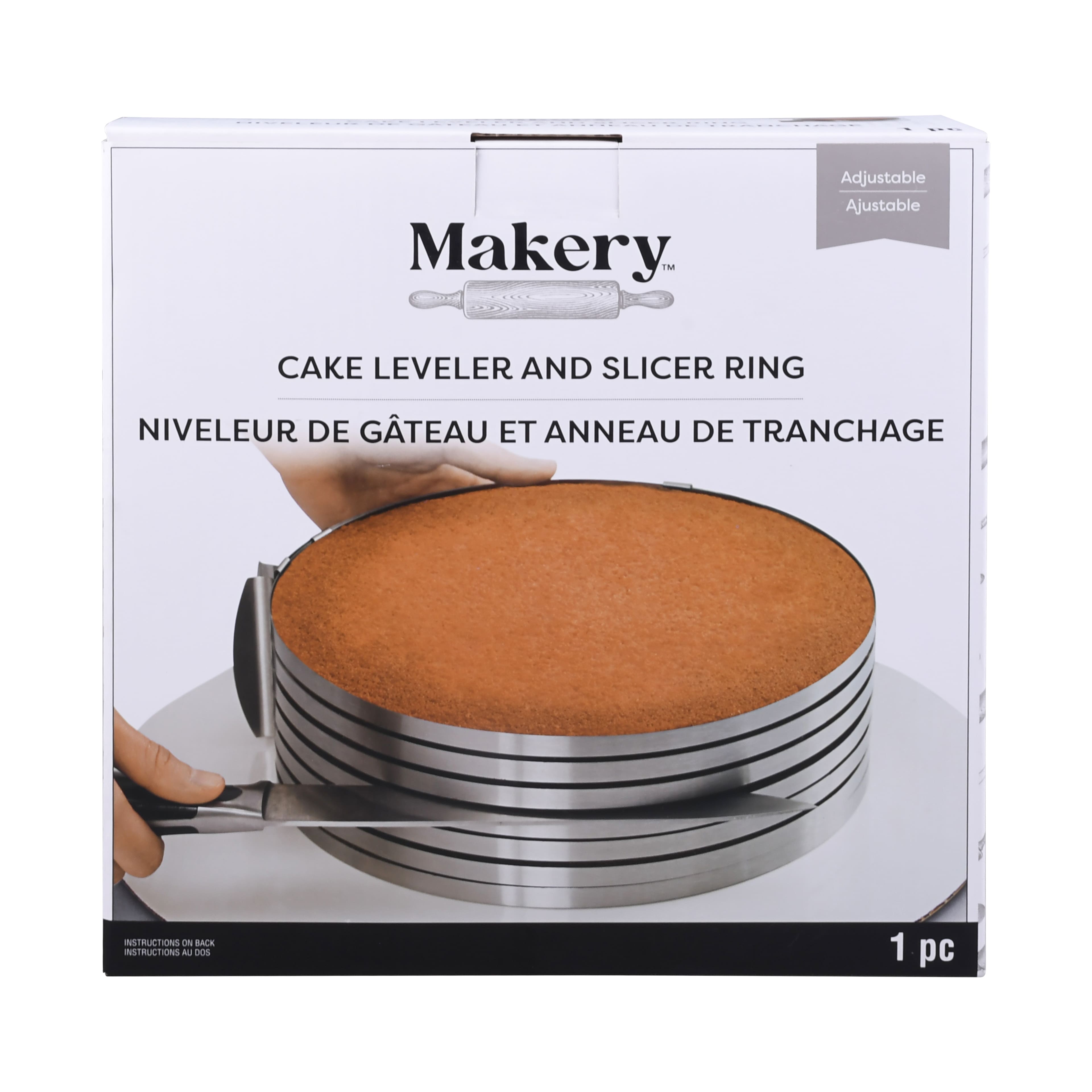 6 Pack: Cake Leveler & Slicing Ring by Celebrate It™