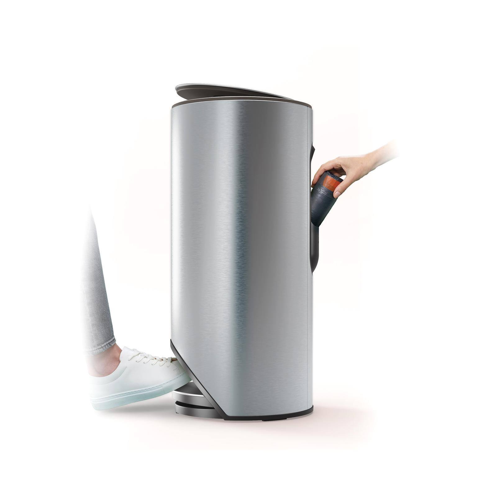 Joseph Joseph 30L Arc Slimline Pedal Trash Can