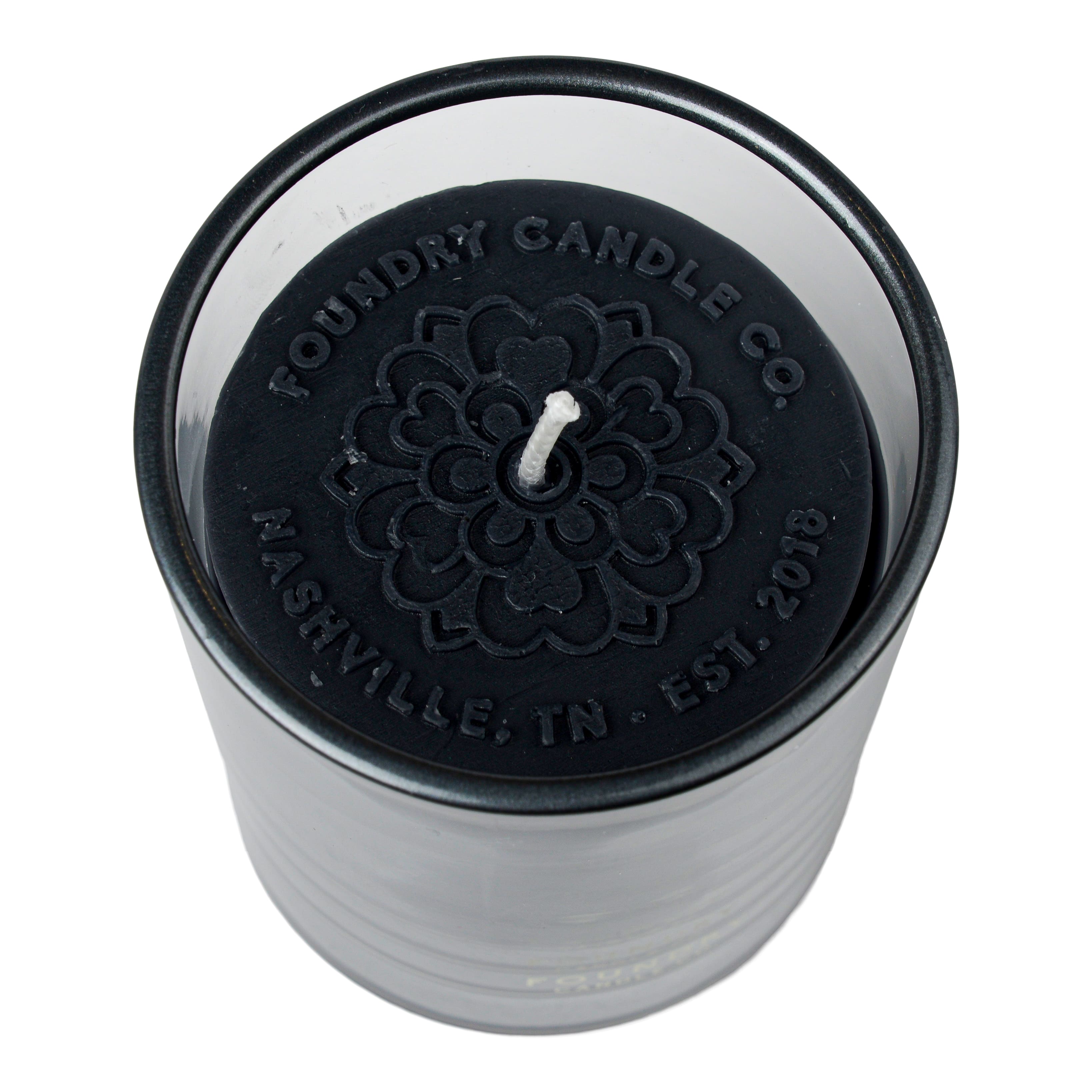 Foundry Candle Co. 7oz. Salted White Sage Stamped Scented Candle