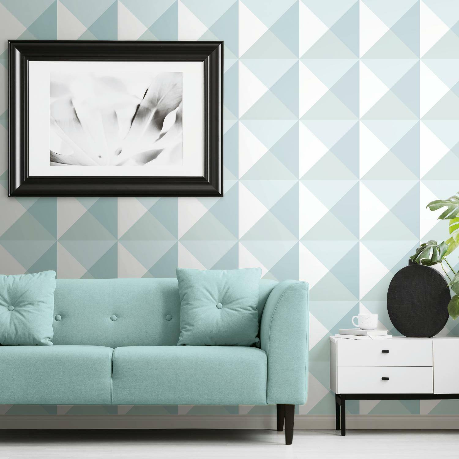 RoomMates Origami Peel & Stick Wallpaper