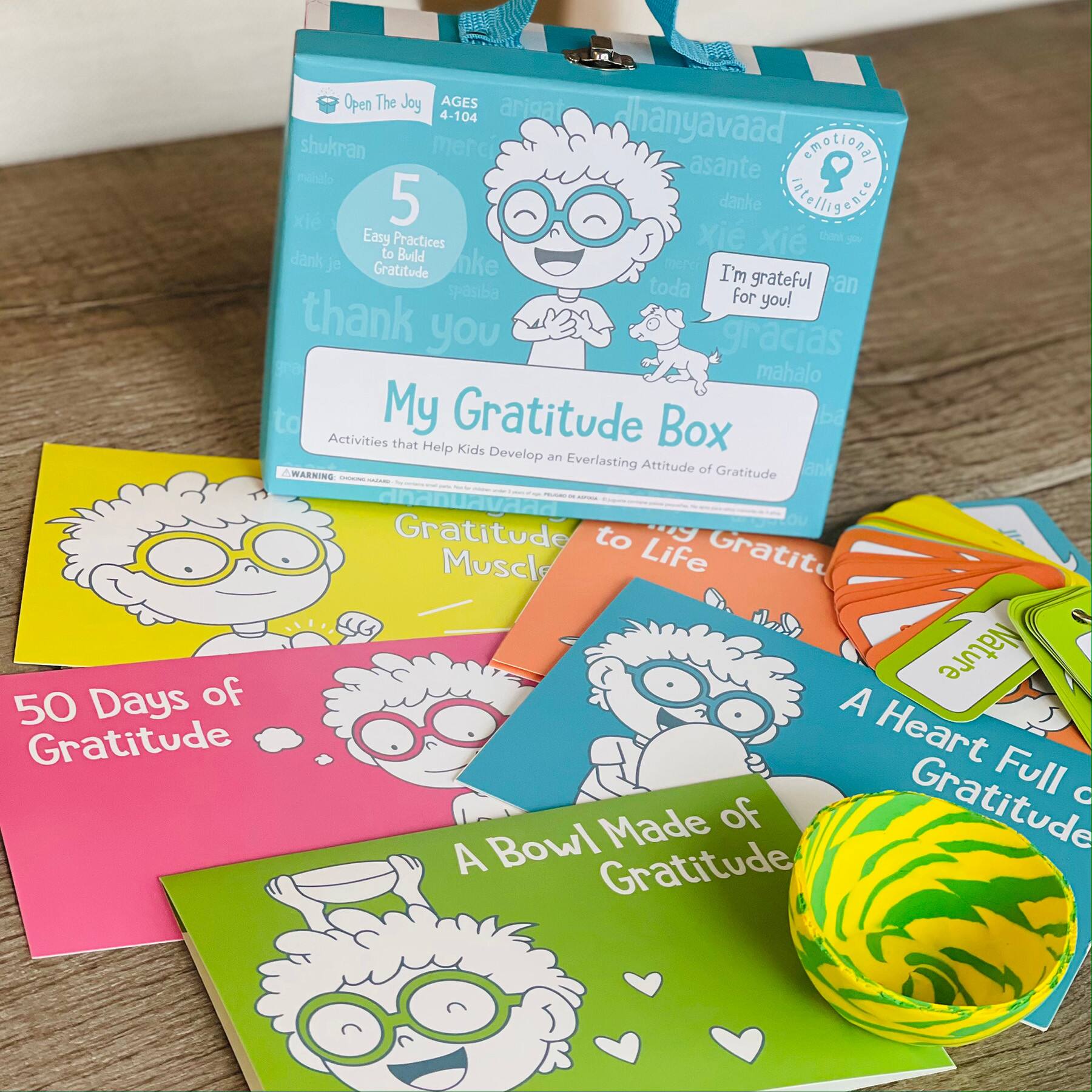 My Gratitude Box Activities for Kids Kit