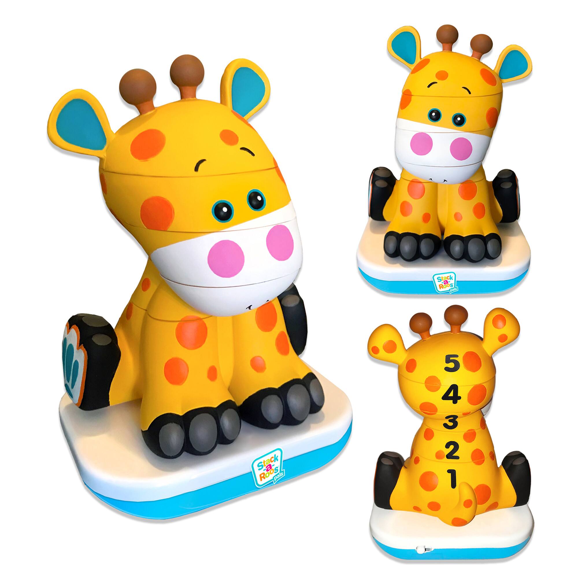 Stack-a-Roos Pals™ Baby Giraffe Stacking Animal Tower