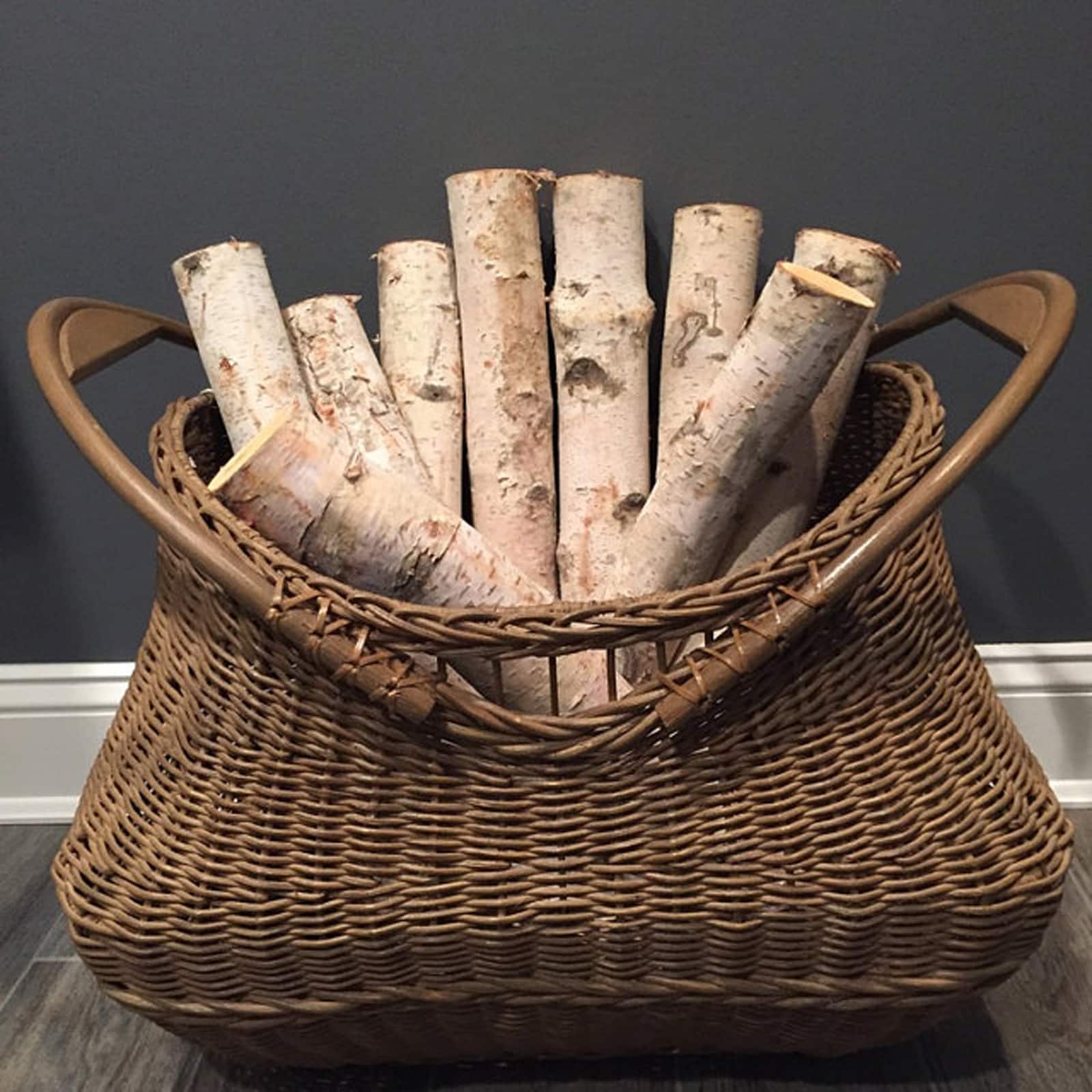 Wilson® Enterprises 5"-6" Large White Birch Fireplace Set, 5ct.