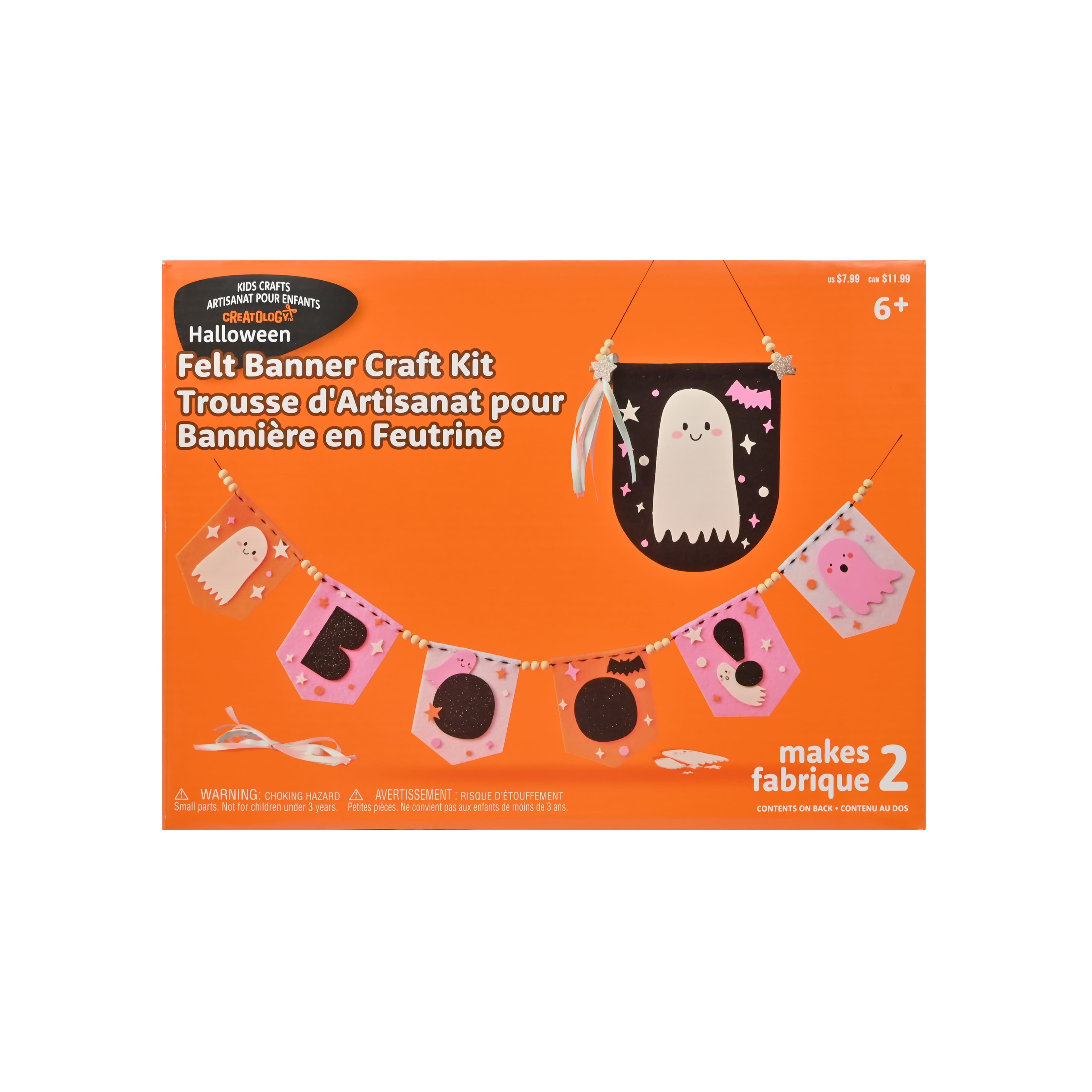 Halloween Ghost Felt Banner Craft Kit by Creatology™