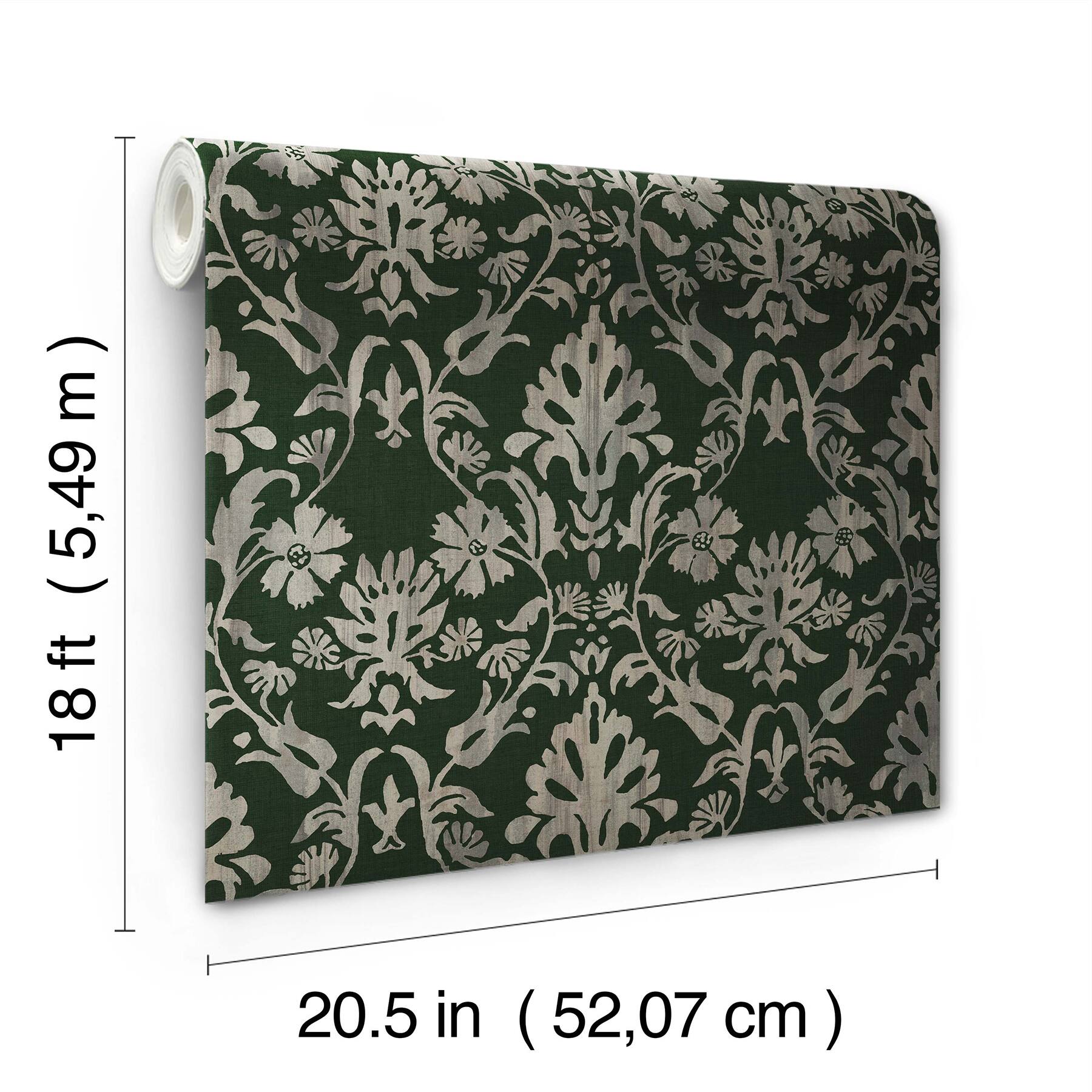 RoomMates Blooming Damask Peel & Stick Wallpaper