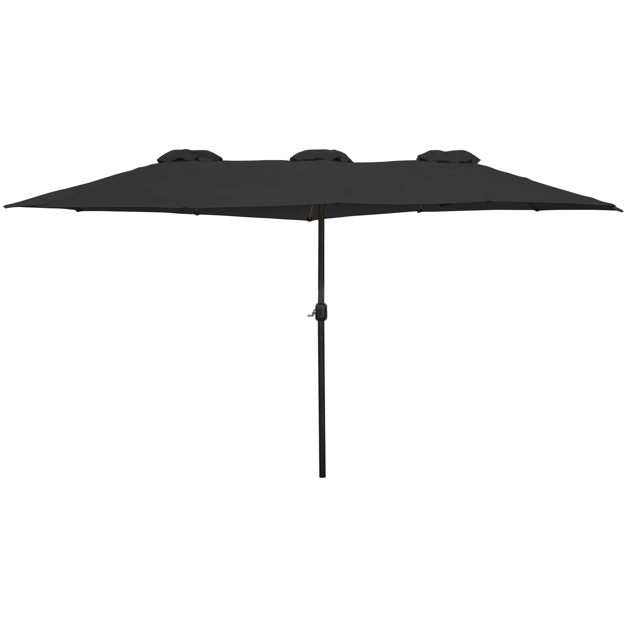 15ft. Outdoor Patio Market Umbrella with Hand Crank