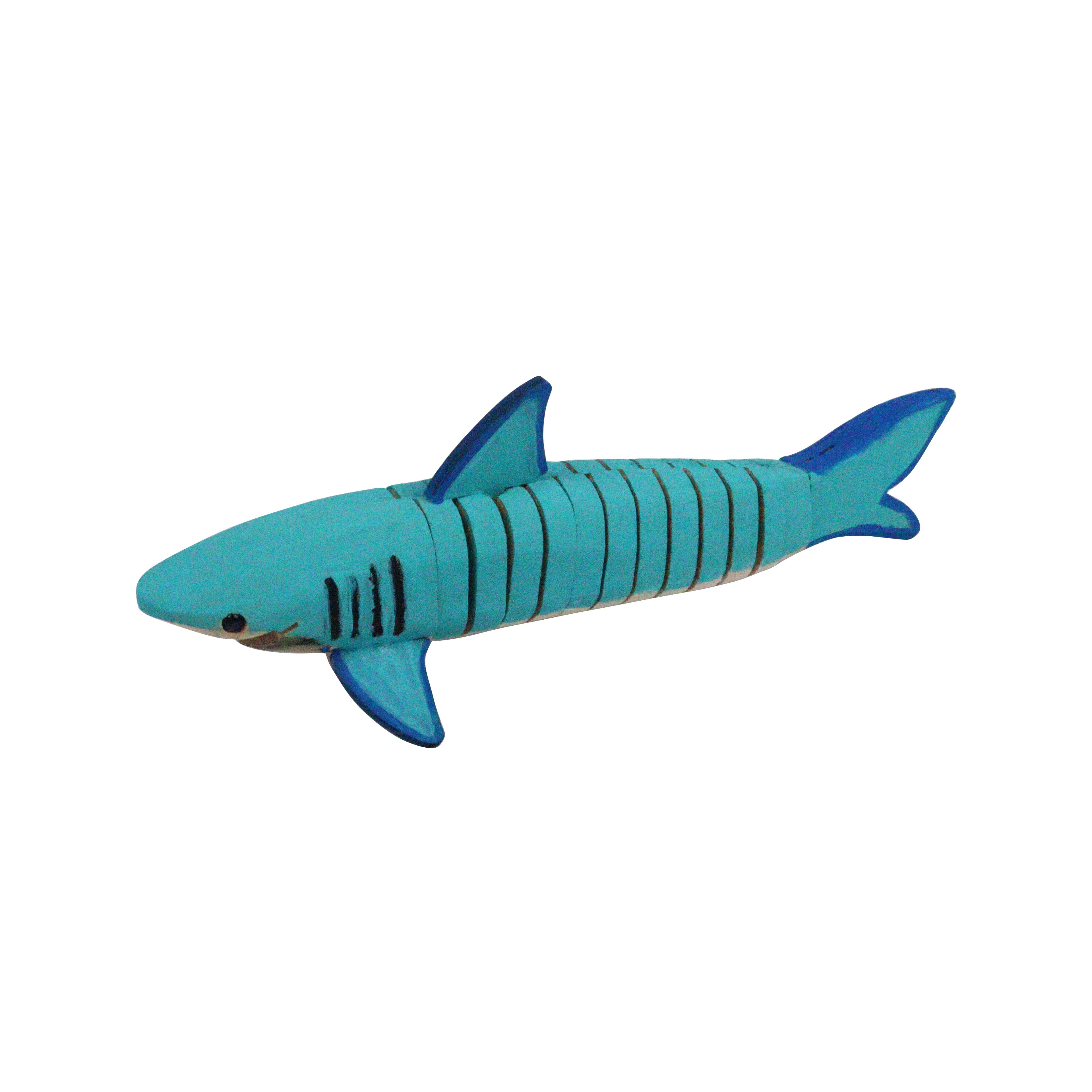 12 Pack: Wooden Wiggle Shark Kit by Creatology™