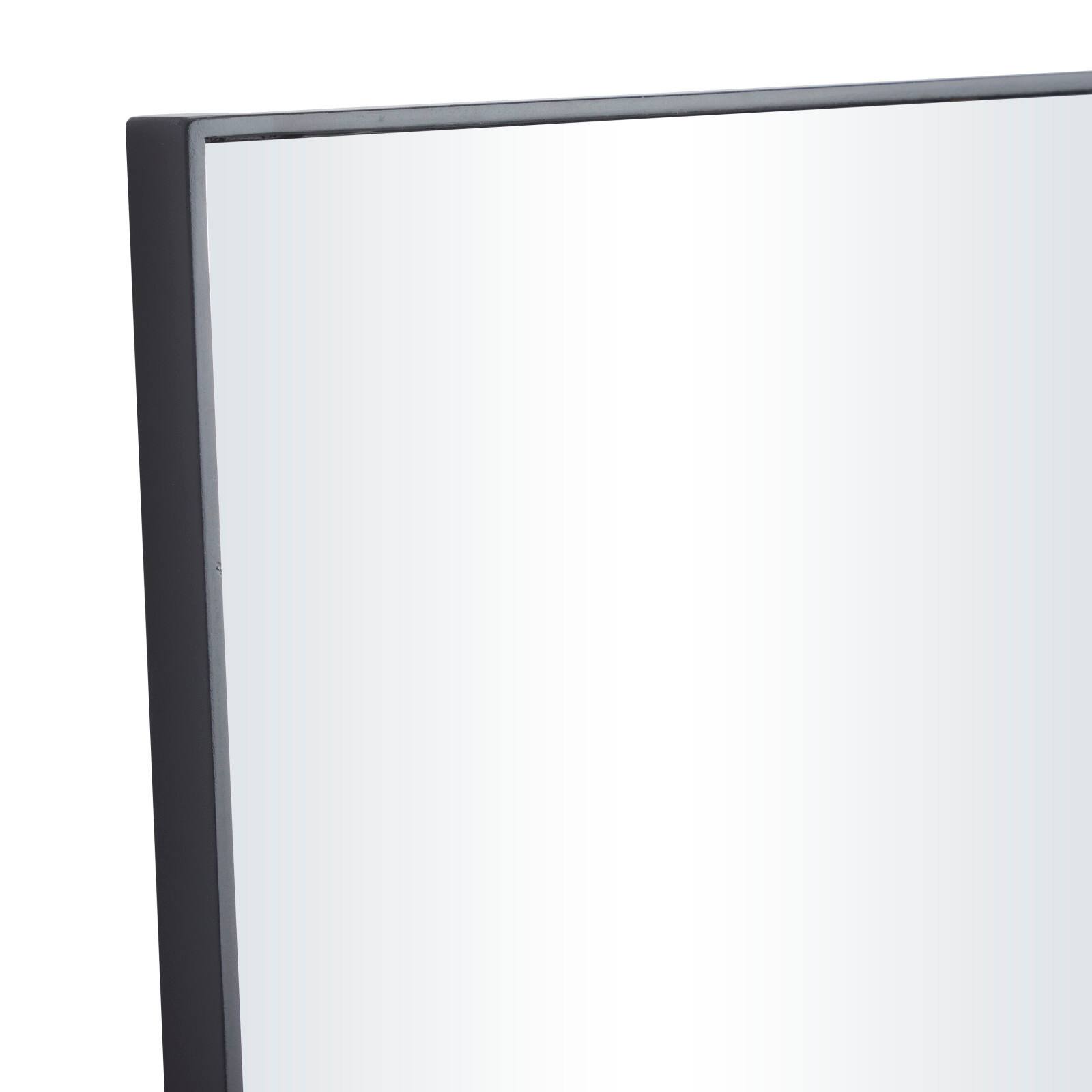 Black Contemporary Wall Mirror