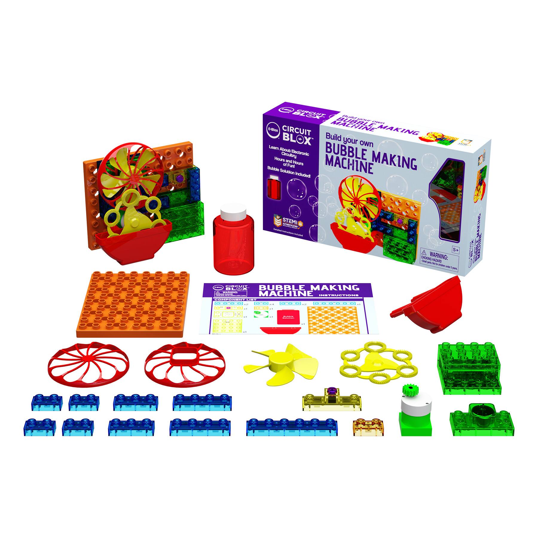 E-Blox® Circuit Blox BYO Bubble Making Machine Student Set