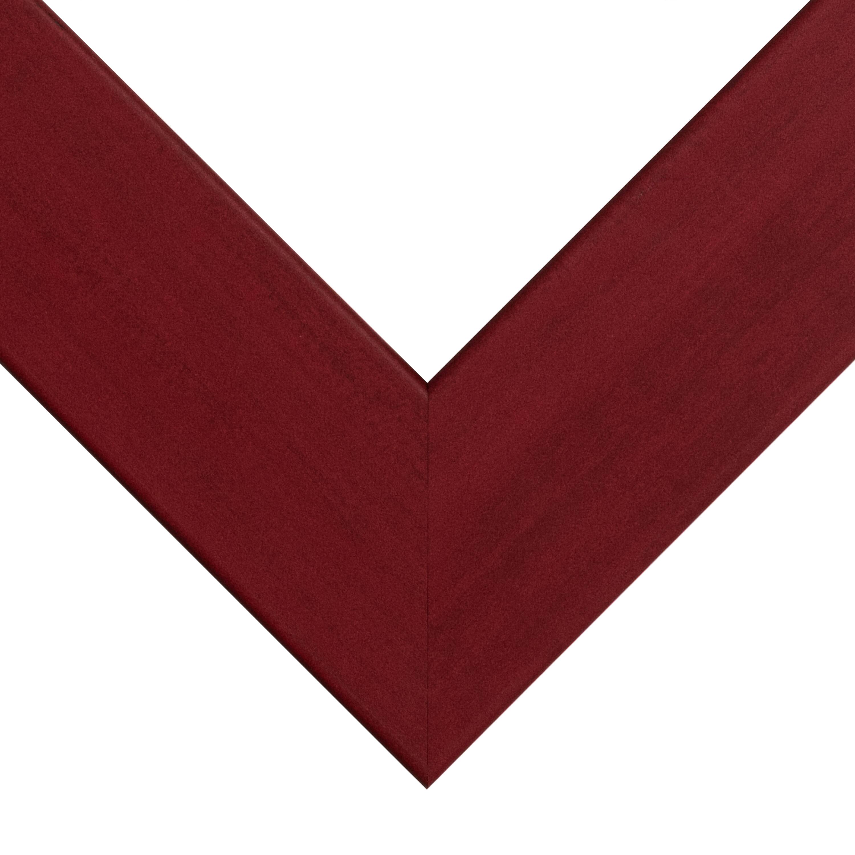 Frame USA Colori Large Red Single Image Picture Frame with Mat