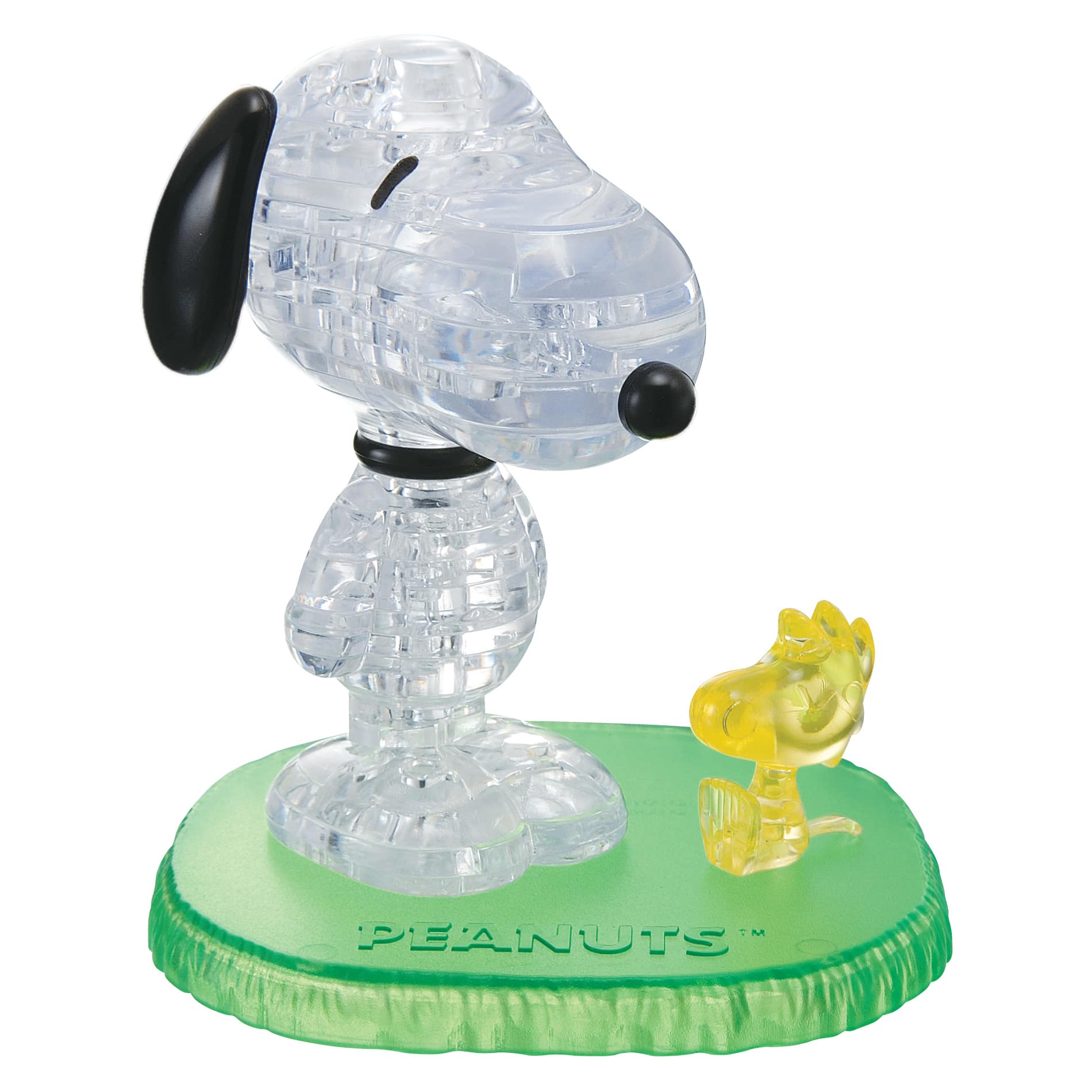 Original 3D Crystal Puzzle™ Peanuts Snoopy with Woodstock 41 Piece Puzzle