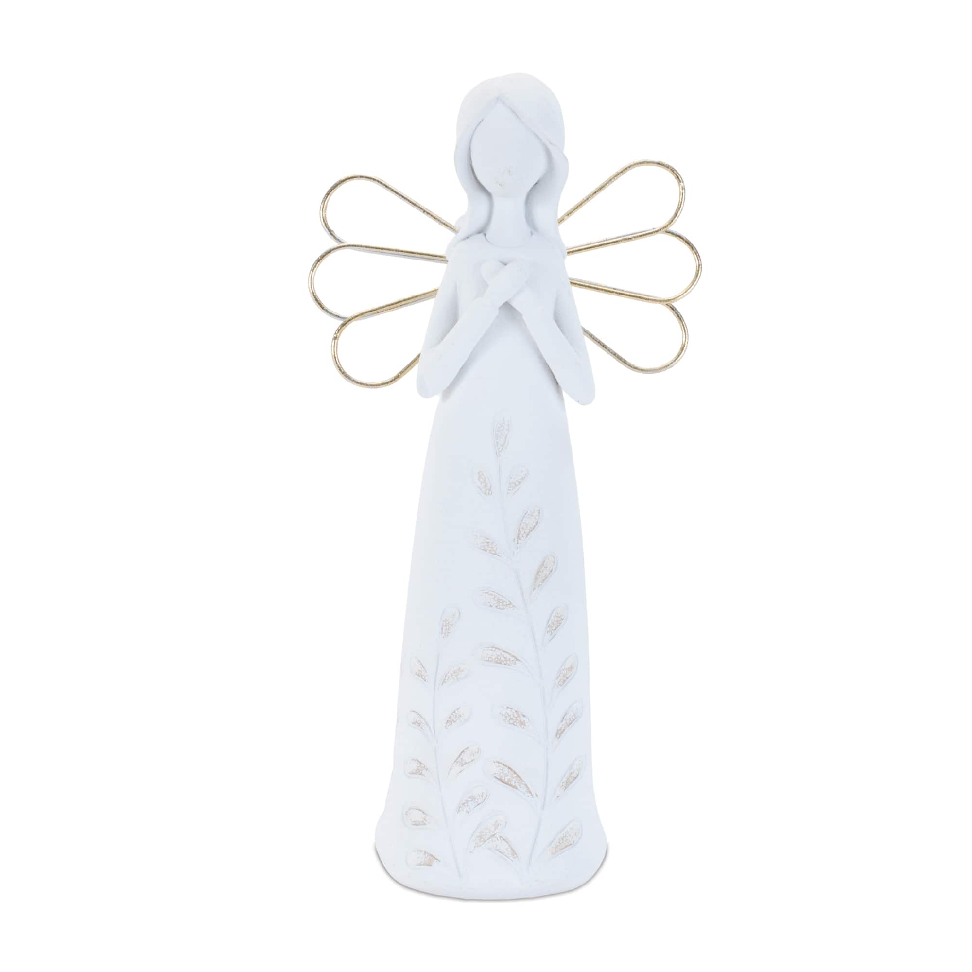 Etched Angel Figurine Set