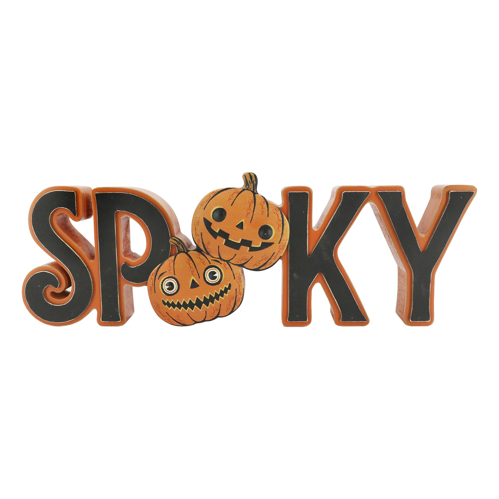12" Orange & Black Spooky Tabletop Décor by Ashland®