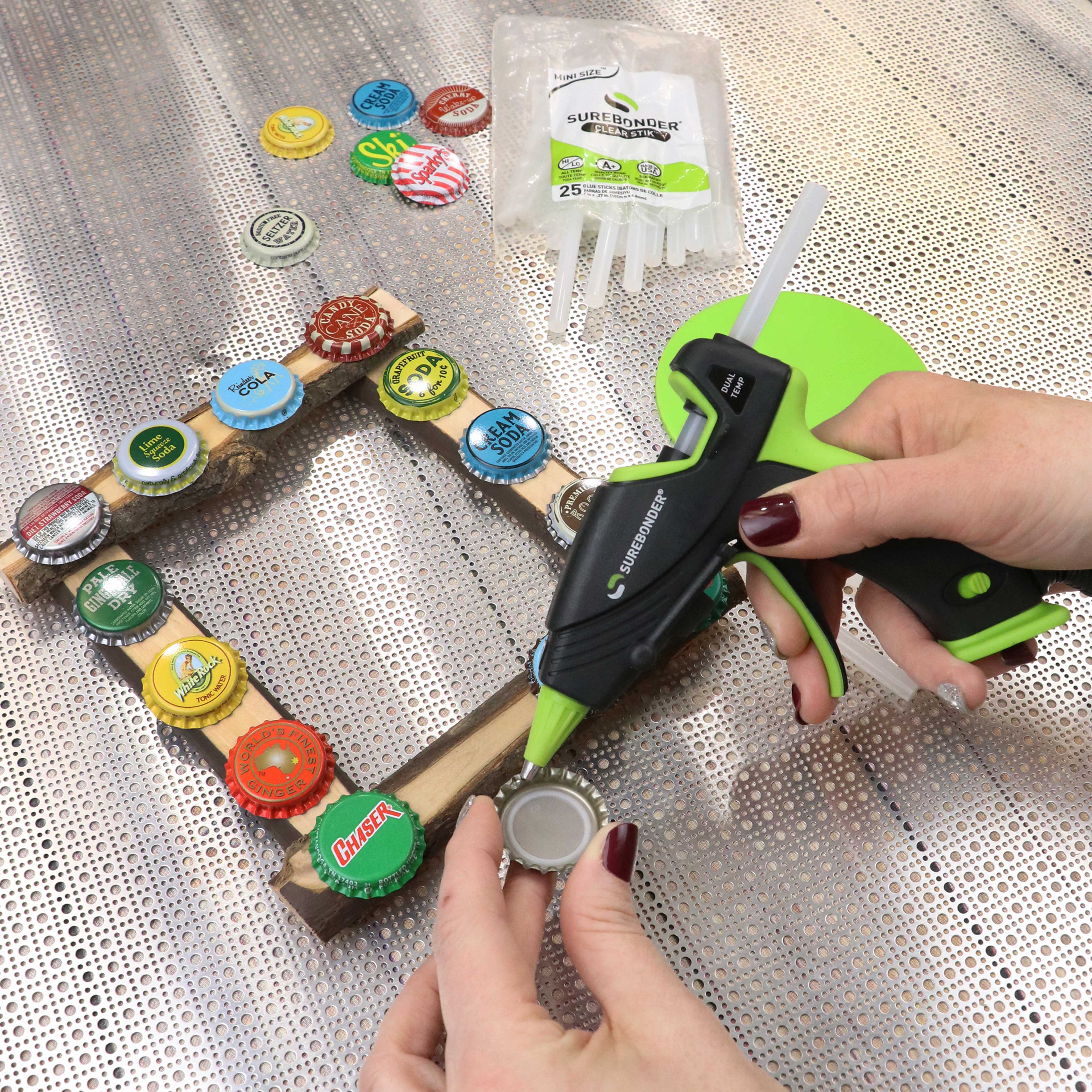 25 Packs: 25 ct. (625 total) Surebonder® Clear Stik™ Mini Size™ Glue Sticks