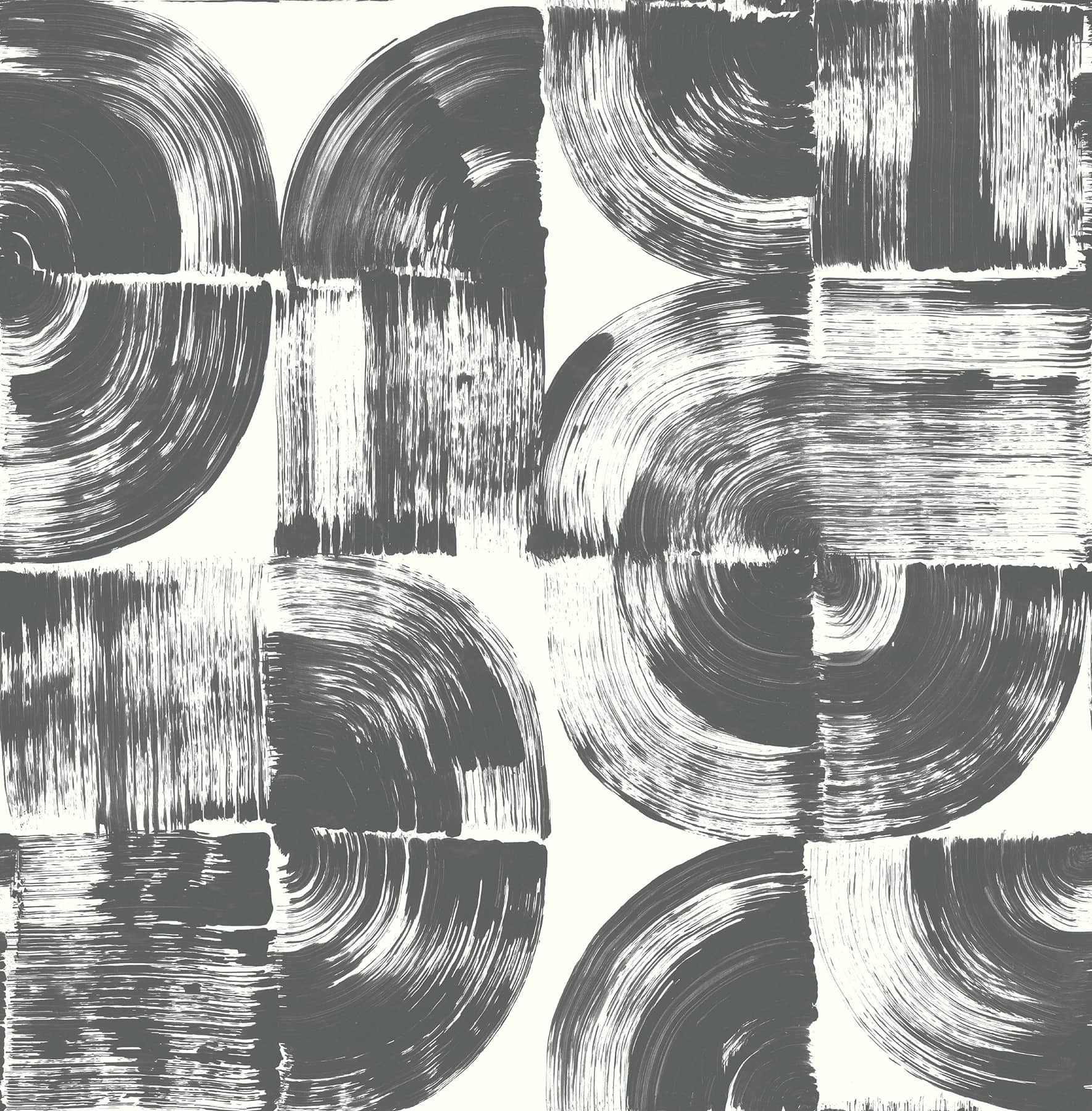 NuWallpaper Elias Black Peel & Stick Wallpaper