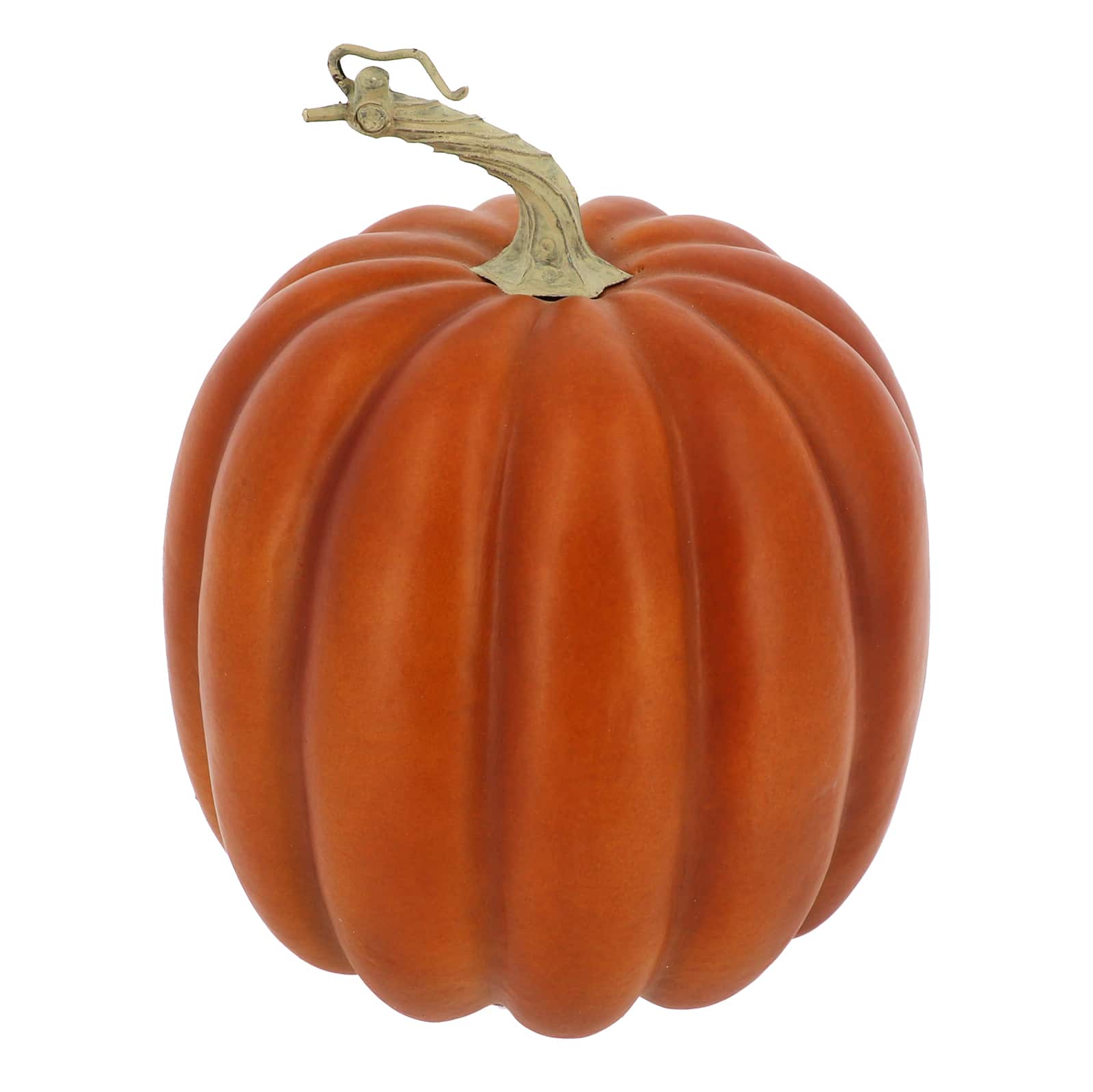 7.8" Dark Orange Decorative Pumpkin by Ashland®