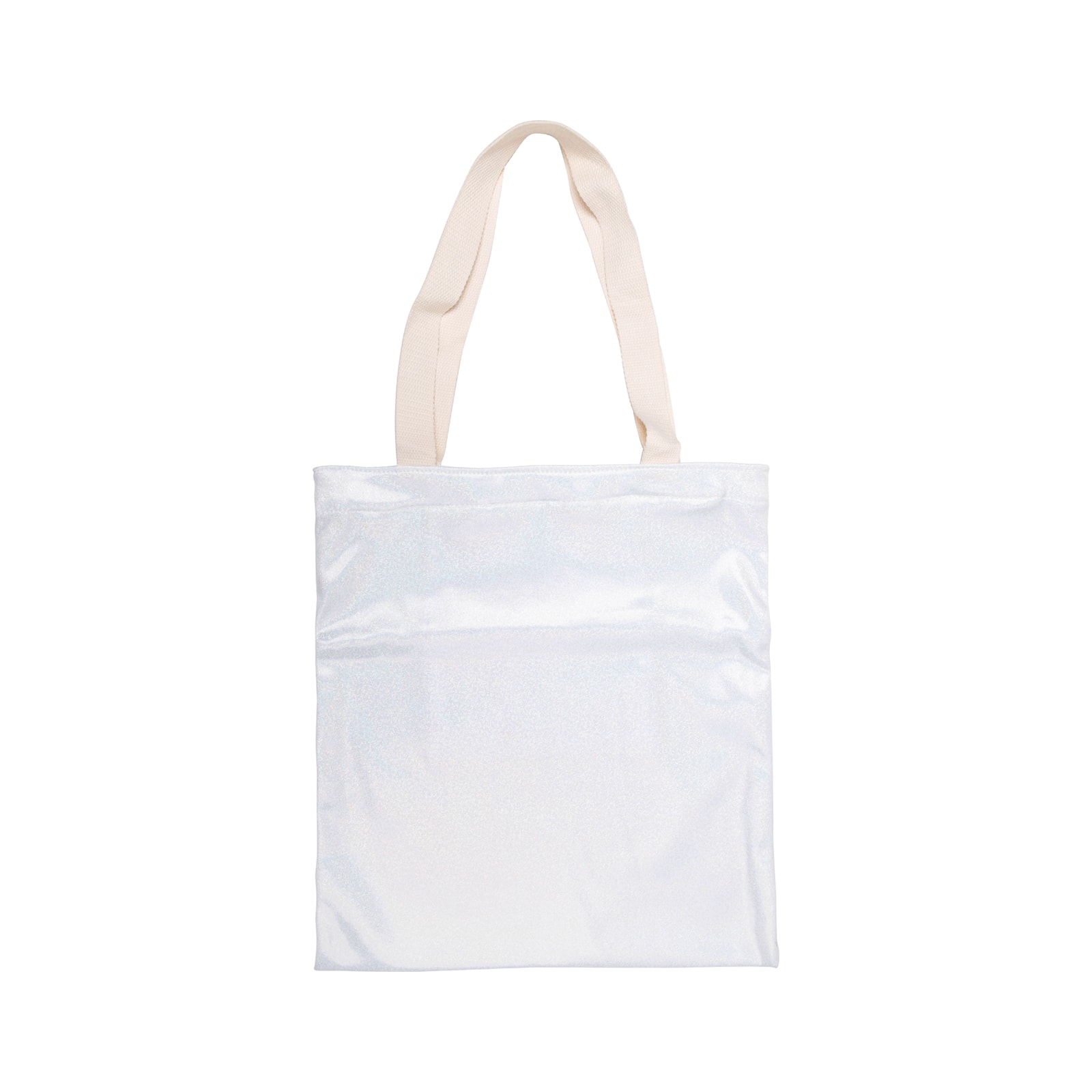 Craft Express 2ct. Sublimation Glitter Tote Bags