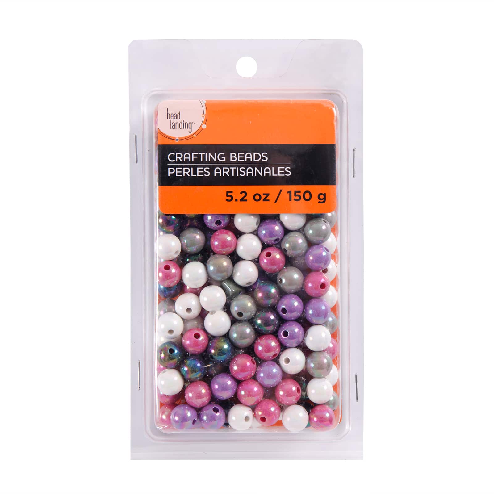 Assortiment de perles d’artisanat roses et grises de Bead Landing