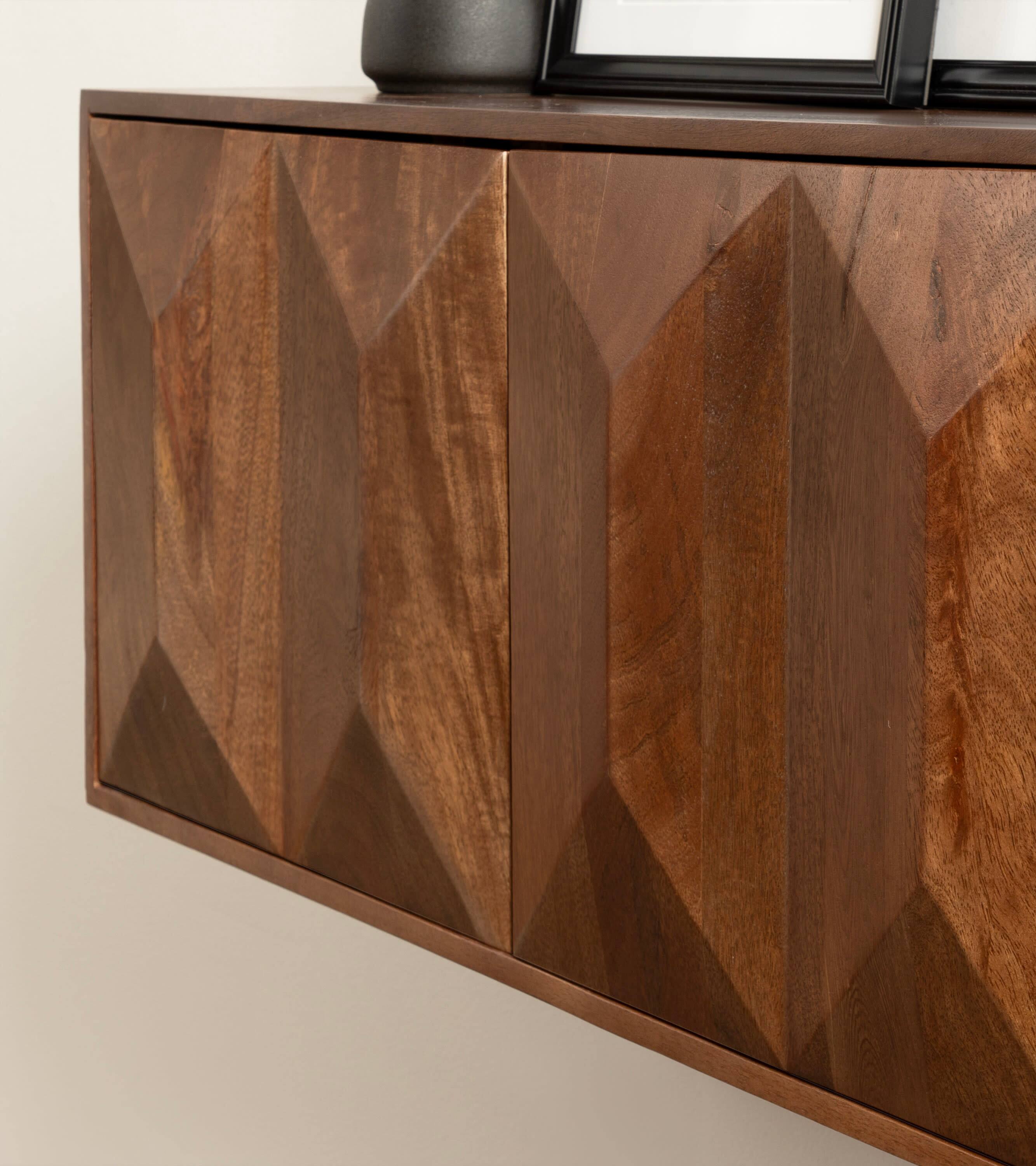 Kate and Laurel Ranier Two-Door Wall Cabinet