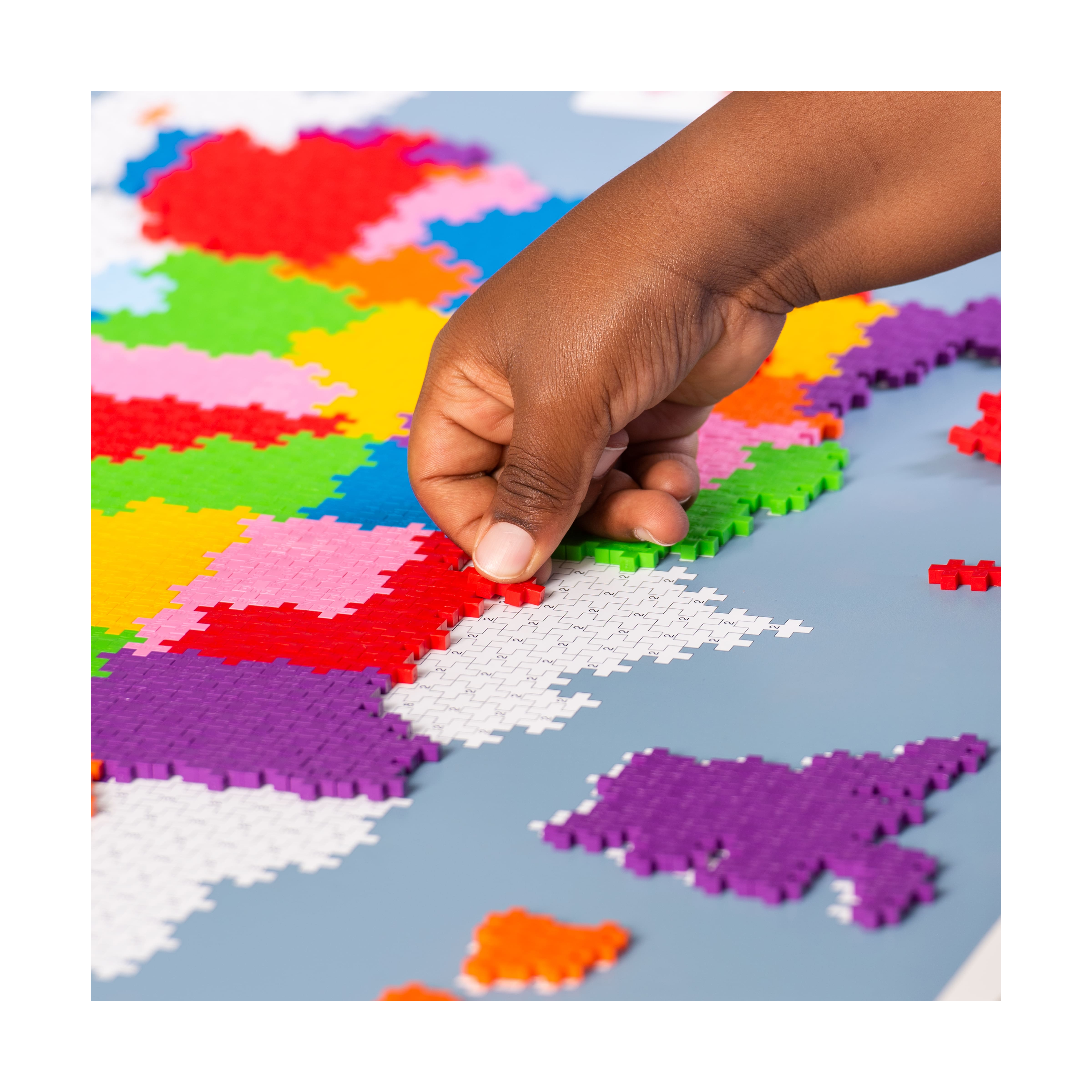 Puzzle By Number - Map of the United States: 1400 Pcs