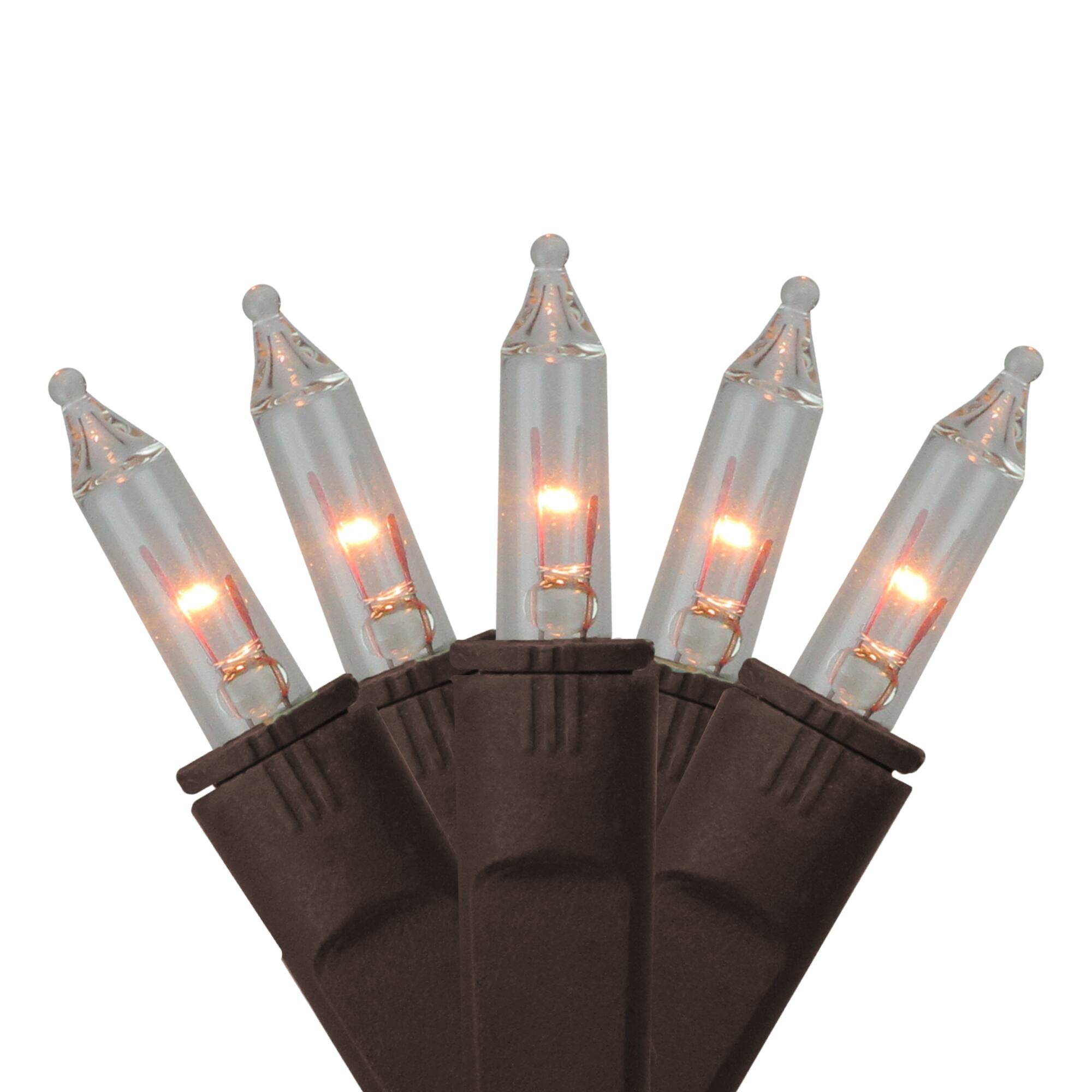 50ct. Clear Perm-O-Snap Mini String Lights
