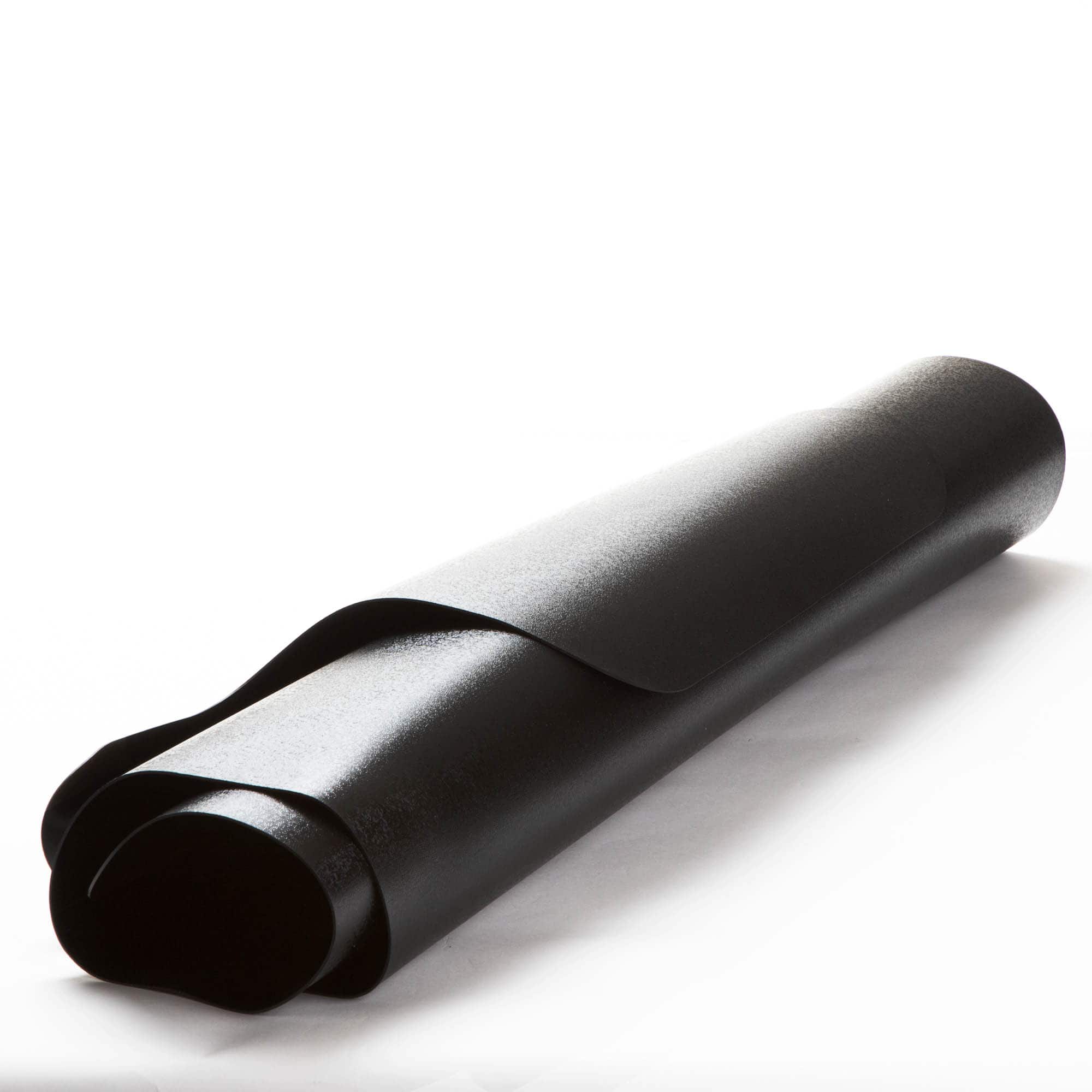 Mind Reader Black Office Chair Mat for Hardwood Floors