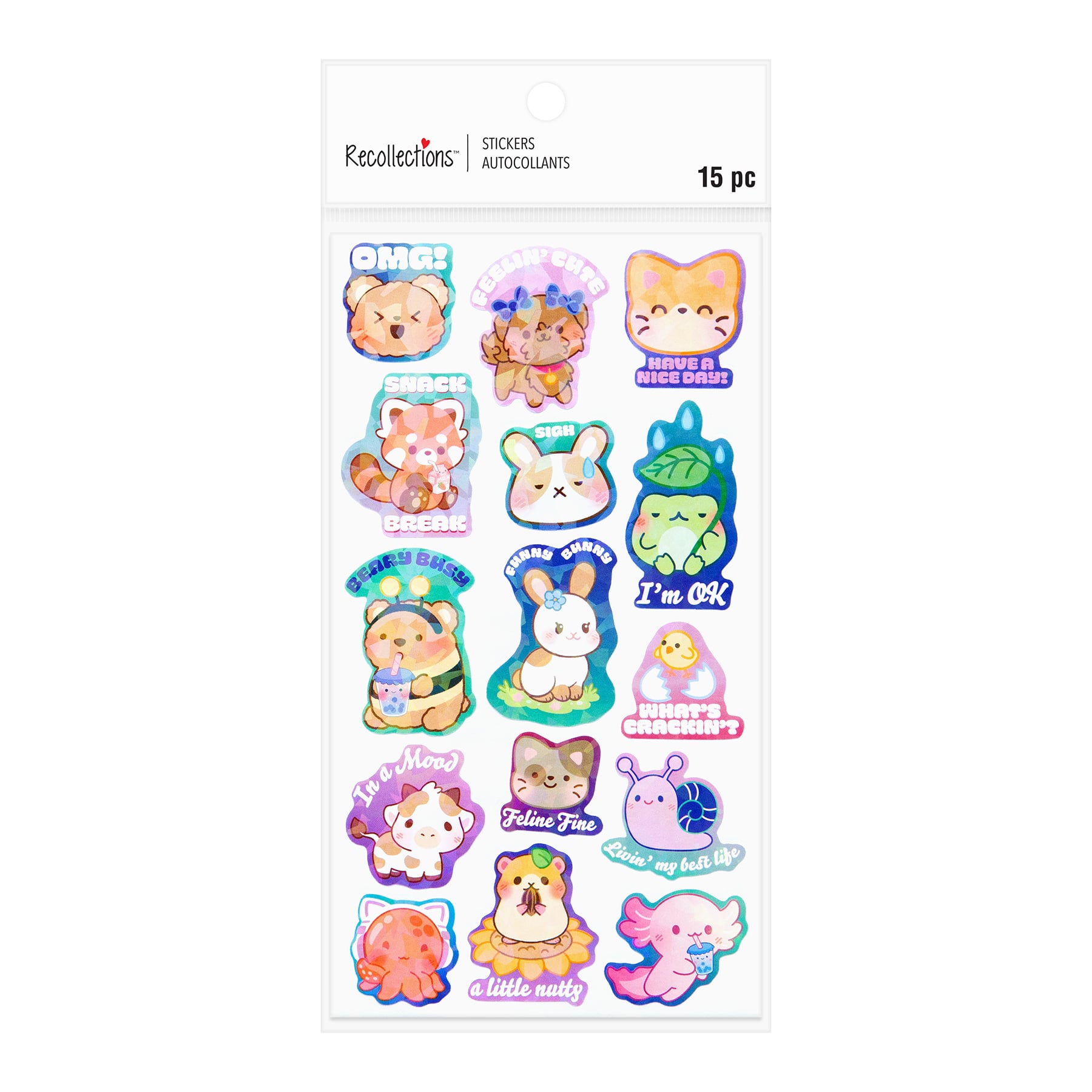 Kawaii Silly Sticker by Recollections™