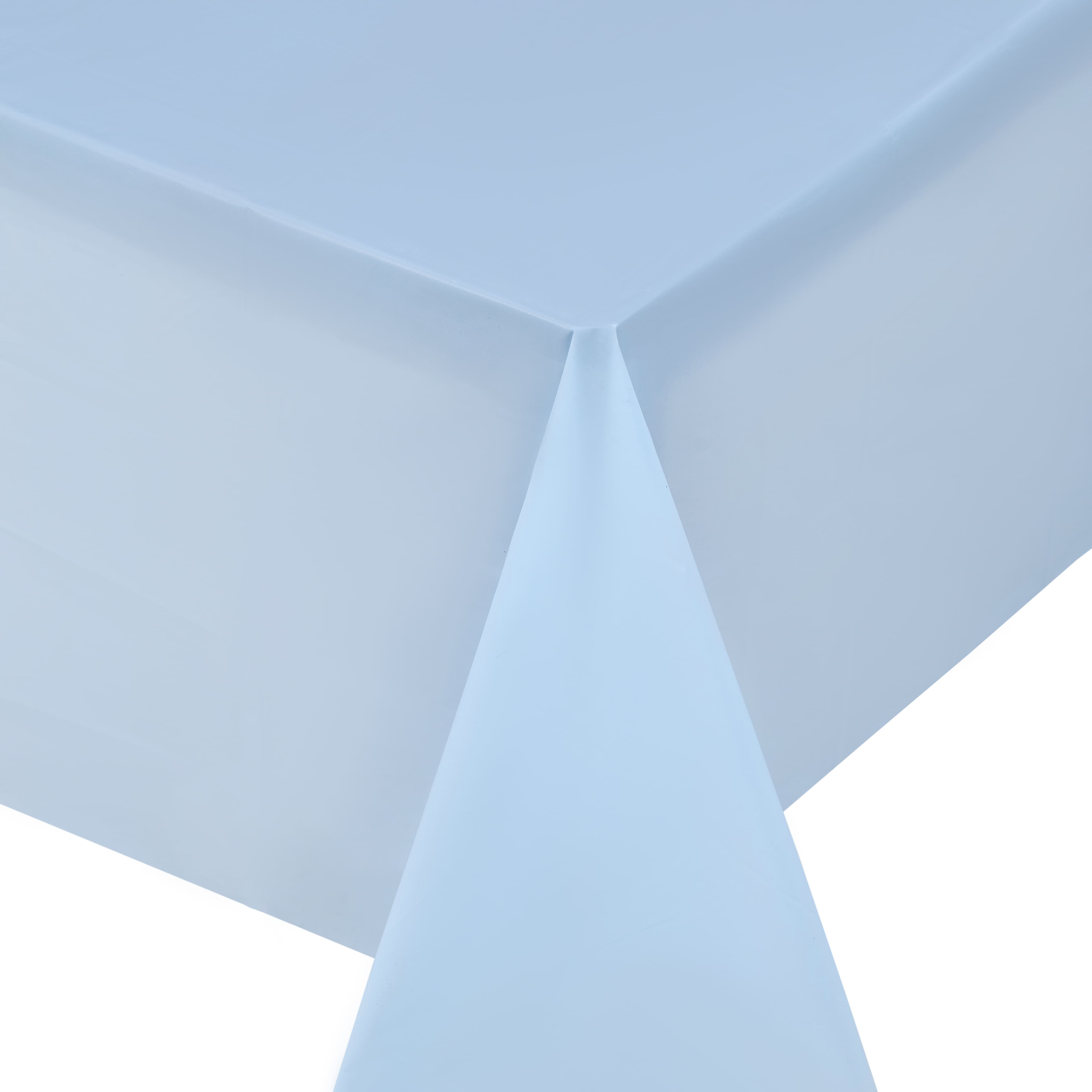 54" x 108" Solid Plastic Table Cover by Celebrate It