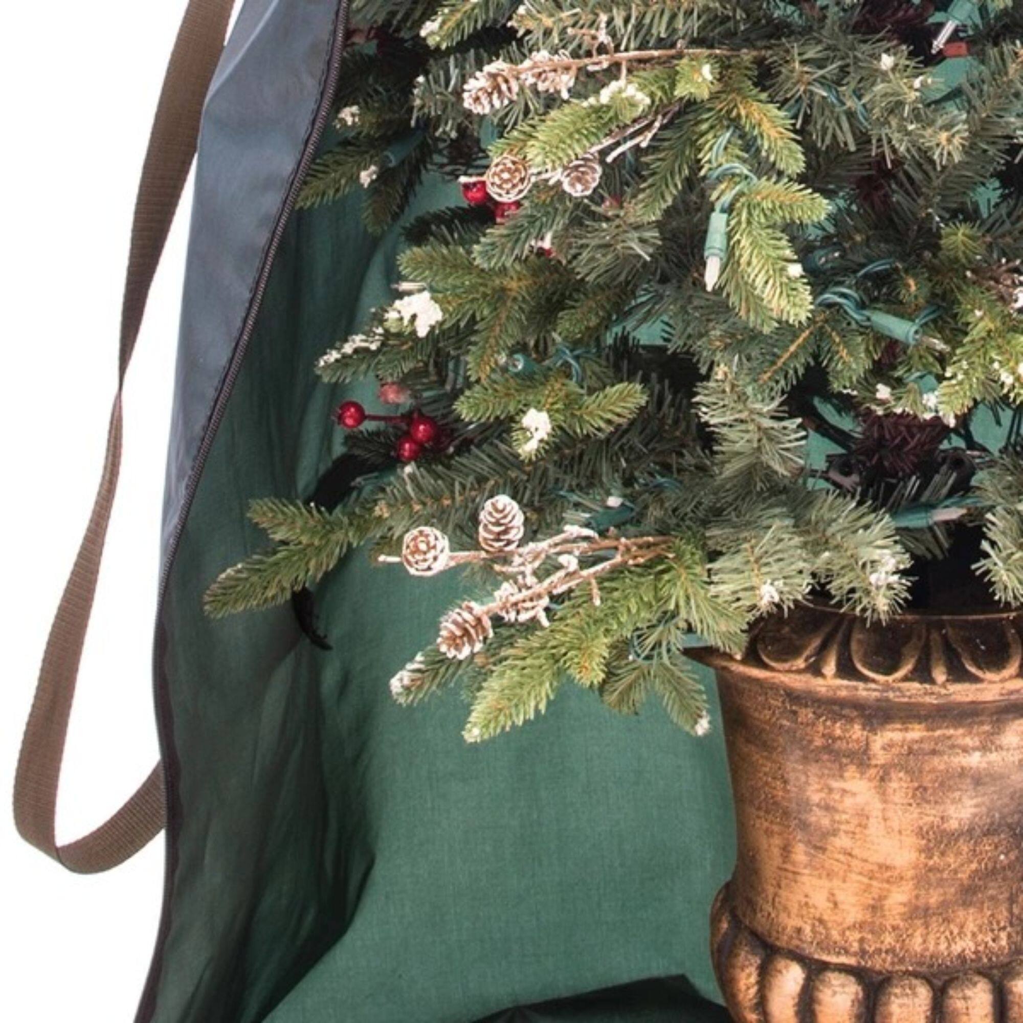Green Foyer Christmas Tree Protective Storage Bag